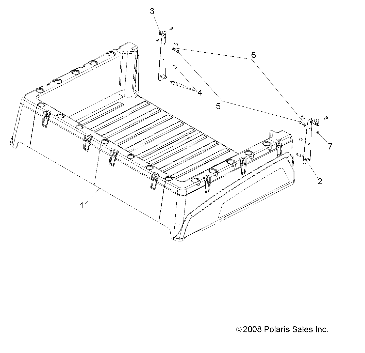 BODY, BOX ASM. - R12RC08GA/GH/FA/FH (49RGRBOX10)