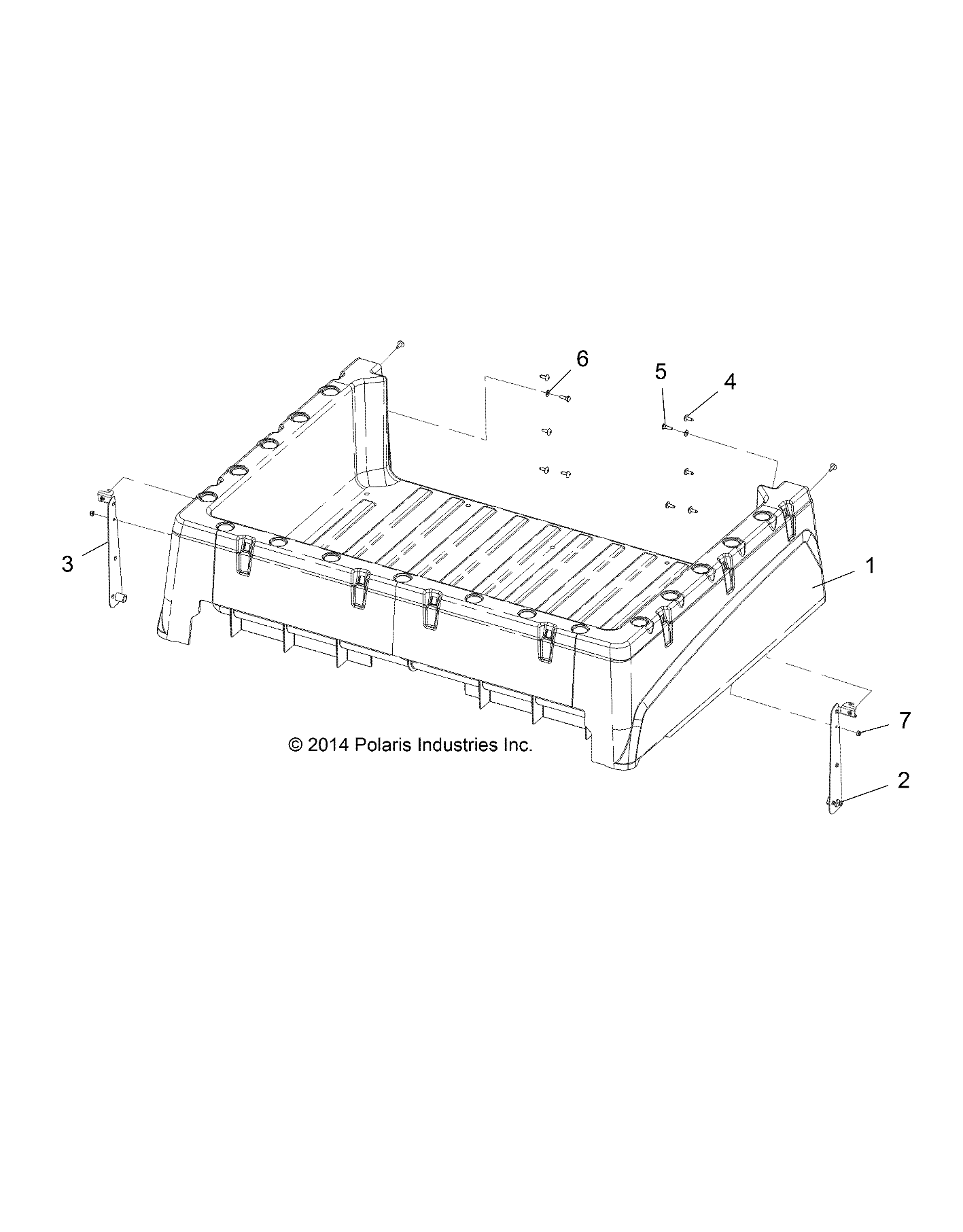 BODY, BOX ASM. - R19RMAE4N8 (49RGRBOX15EV)