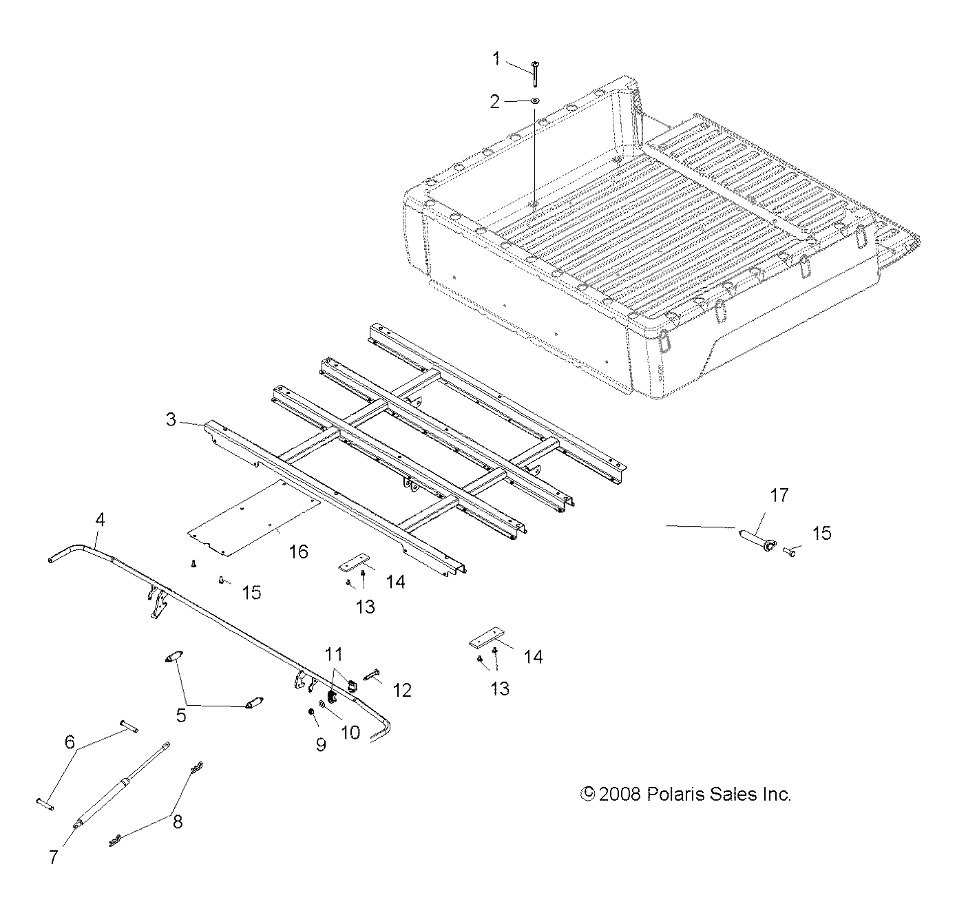 BODY, BOX MOUNTING - R09WH68AC/AG/AH/AL/AR/AZ (49RGRBOXMOUNTING09CREW)