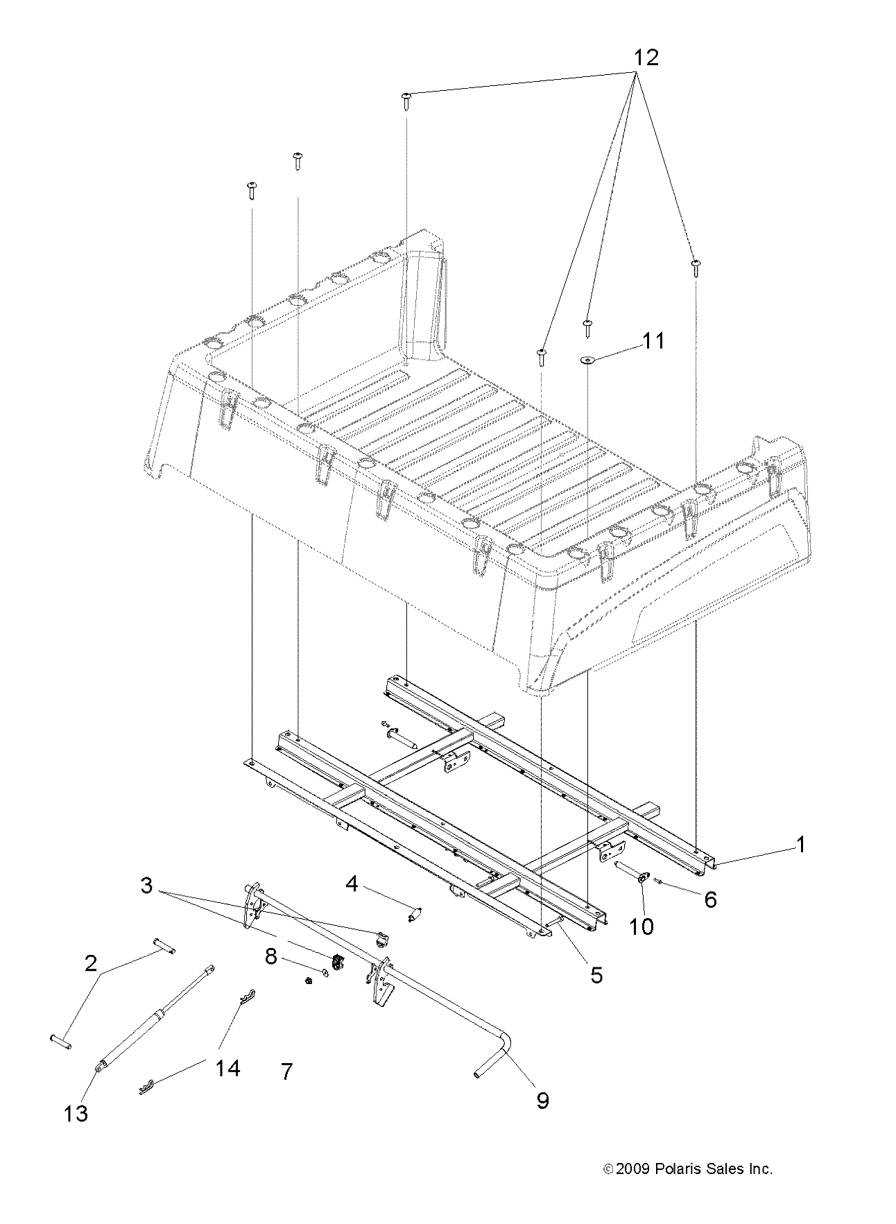 BODY, BOX MOUNTING - R11RC08LG (49RGRBOXMOUNTING10)