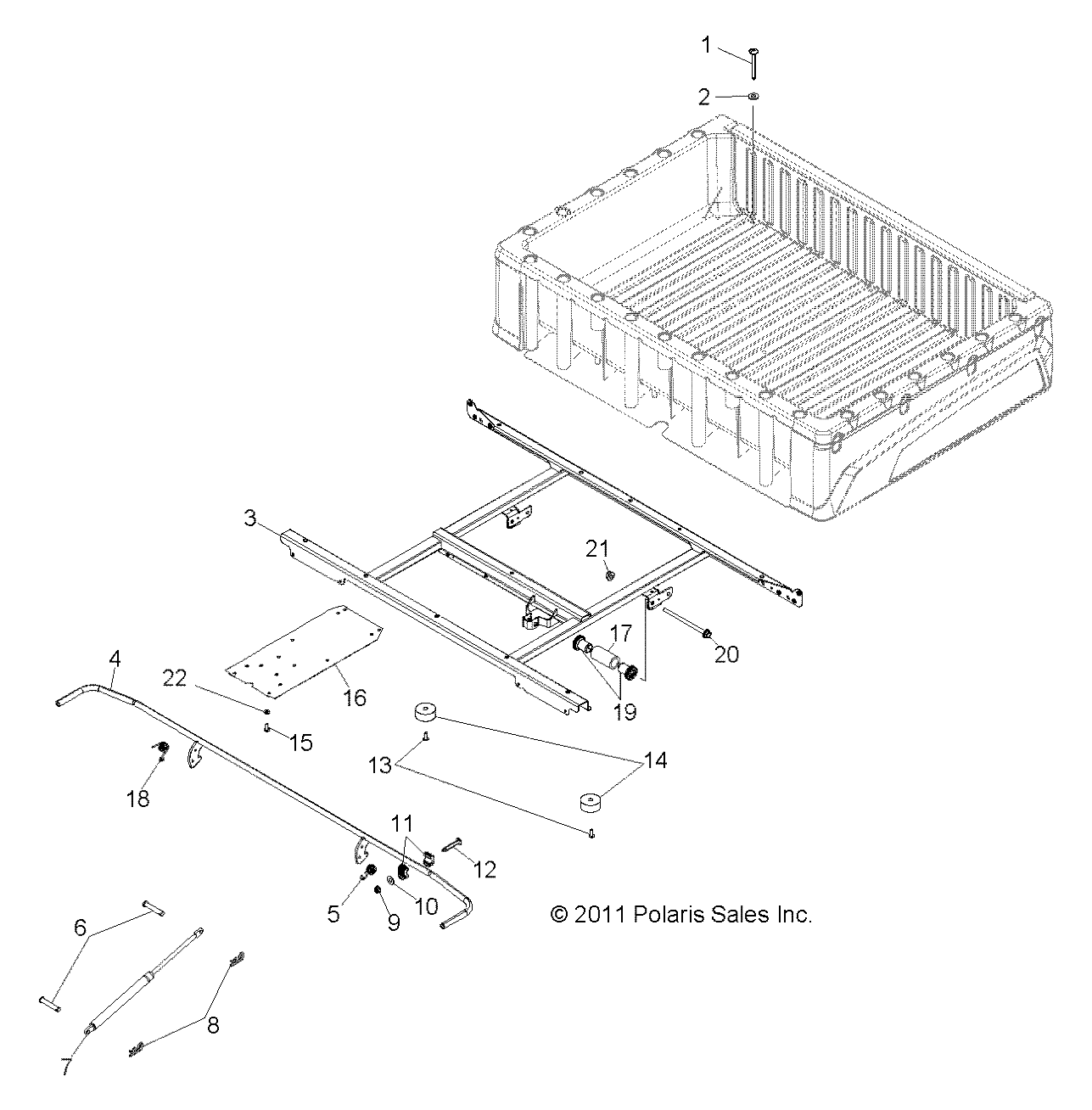 BODY, BOX MOUNTING - R14WH76AA/EAC (49RGRBOXMOUNTING12CREW)