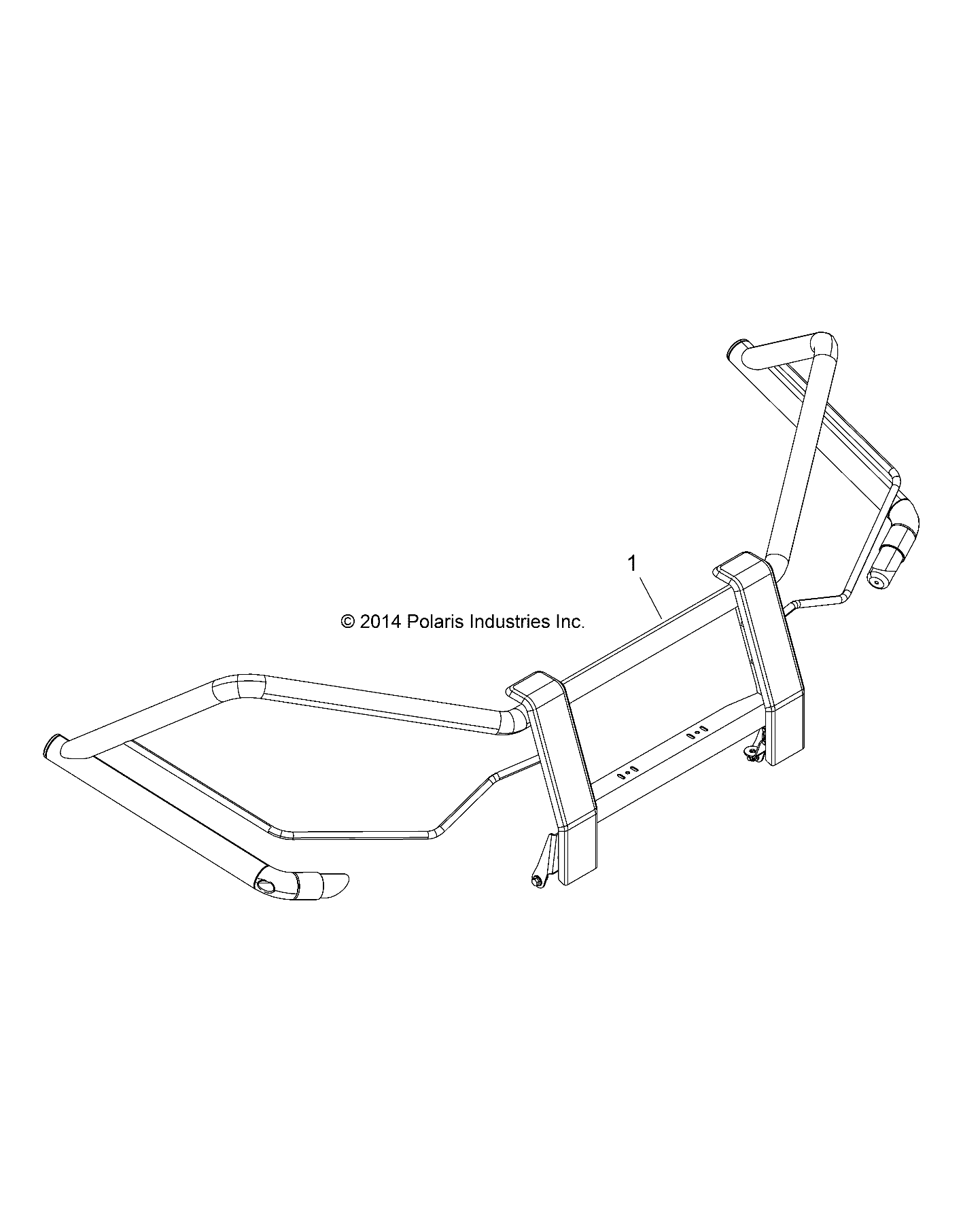 BODY, FRONT BRUSH GUARD - R15RTA/E87A5 (49RGRBRUSHGUARD15900XP)