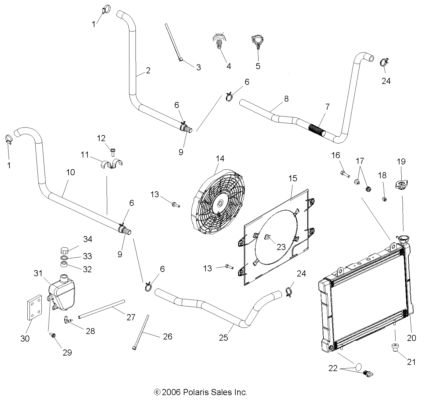 COOLING SYSTEM - R07RB50AA/RH50AA (49RGRCOOL07500)