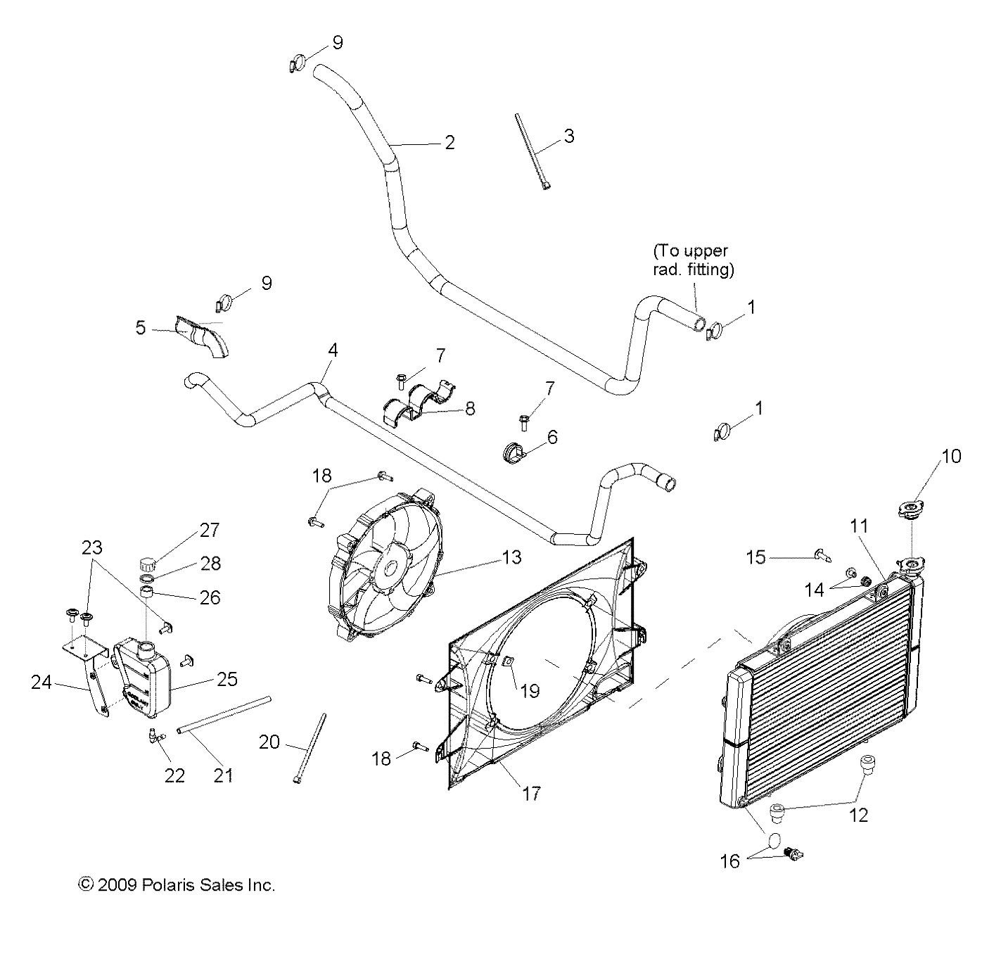 ENGINE, COOLING SYSTEM - R10TH50AG/AR (49RGRCOOL105004X4)