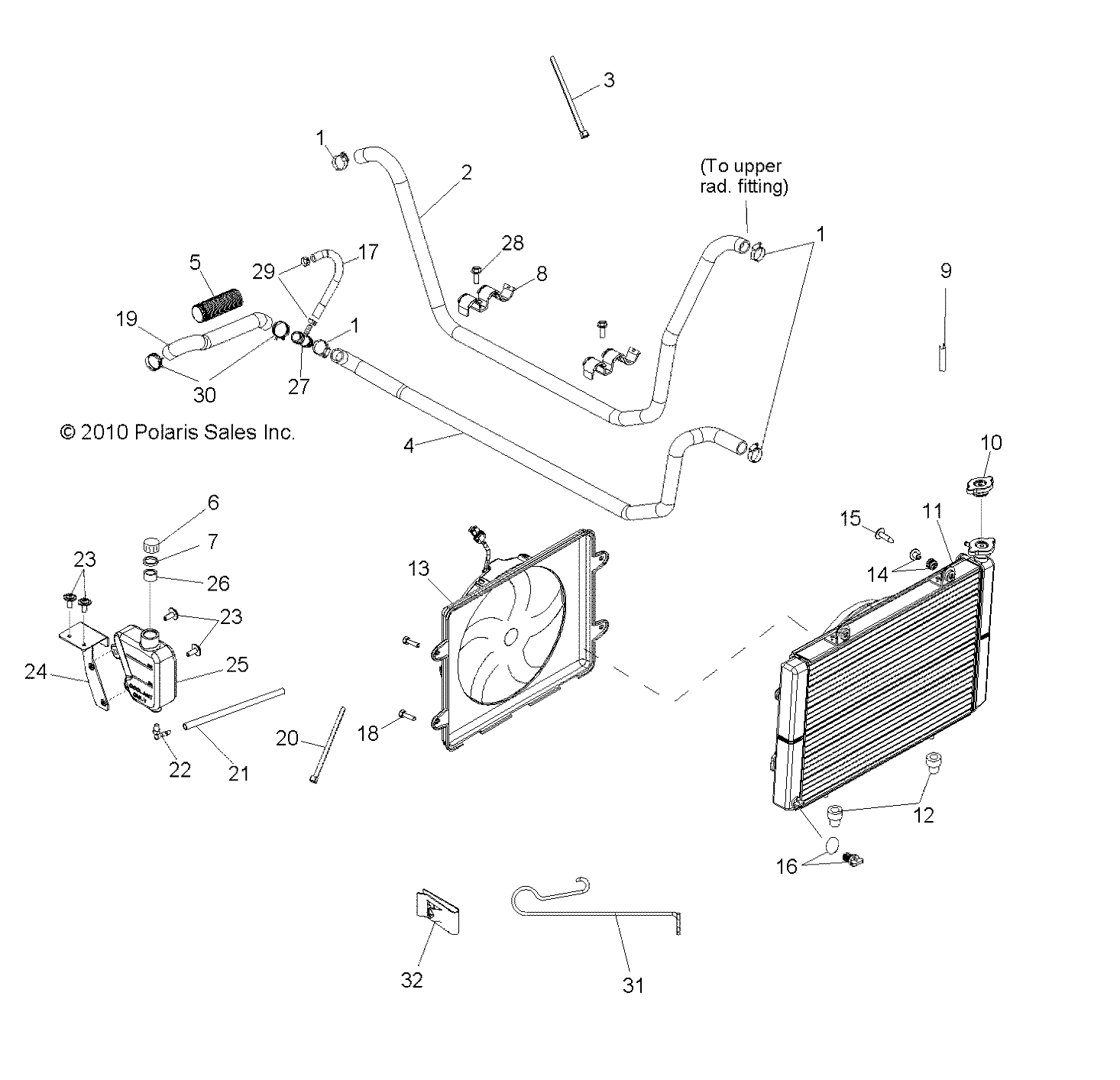 ENGINE, COOLING SYSTEM - R11HR76AG/AR (49RGRCOOL116X6)