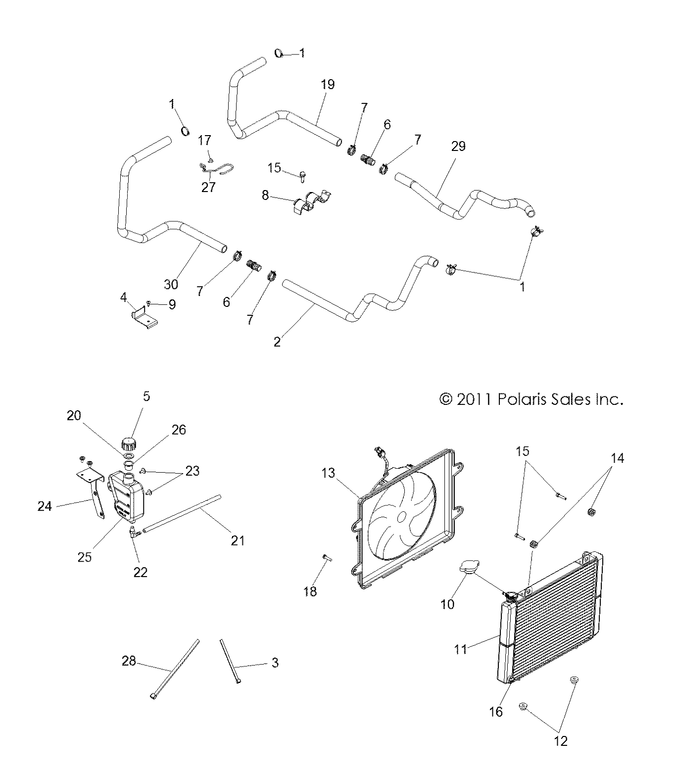 ENGINE, COOLING SYSTEM - R12TH90DG (49RGRCOOL12900D)