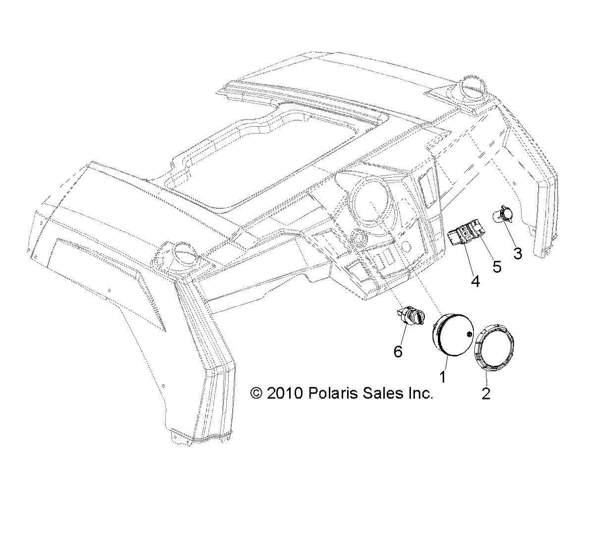 ELECTRICAL, DASH INSTRUMENTS and CONTROLS - R13VE76AD/AI/AW/7EAS/EAT (49ATVDASH11RZRS)