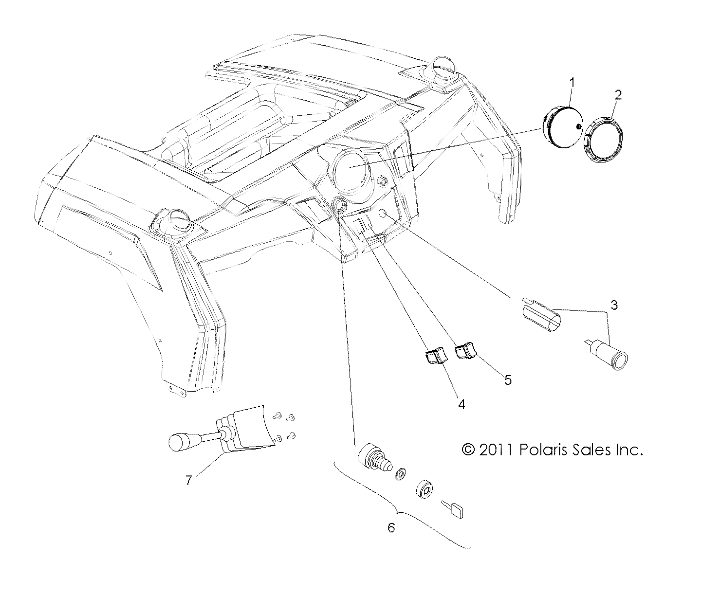 ELECTRICAL, DASH INSTRUMENTS and CONTROLS - R12XE7EFX (49ATVDASH11RZRS4I)