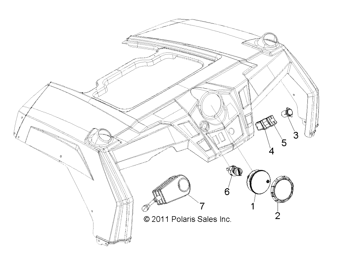 ELECTRICAL, DASH INSTRUMENTS and CONTROLS - R13JT9EFX (49ATVDASH12RZRXPI)