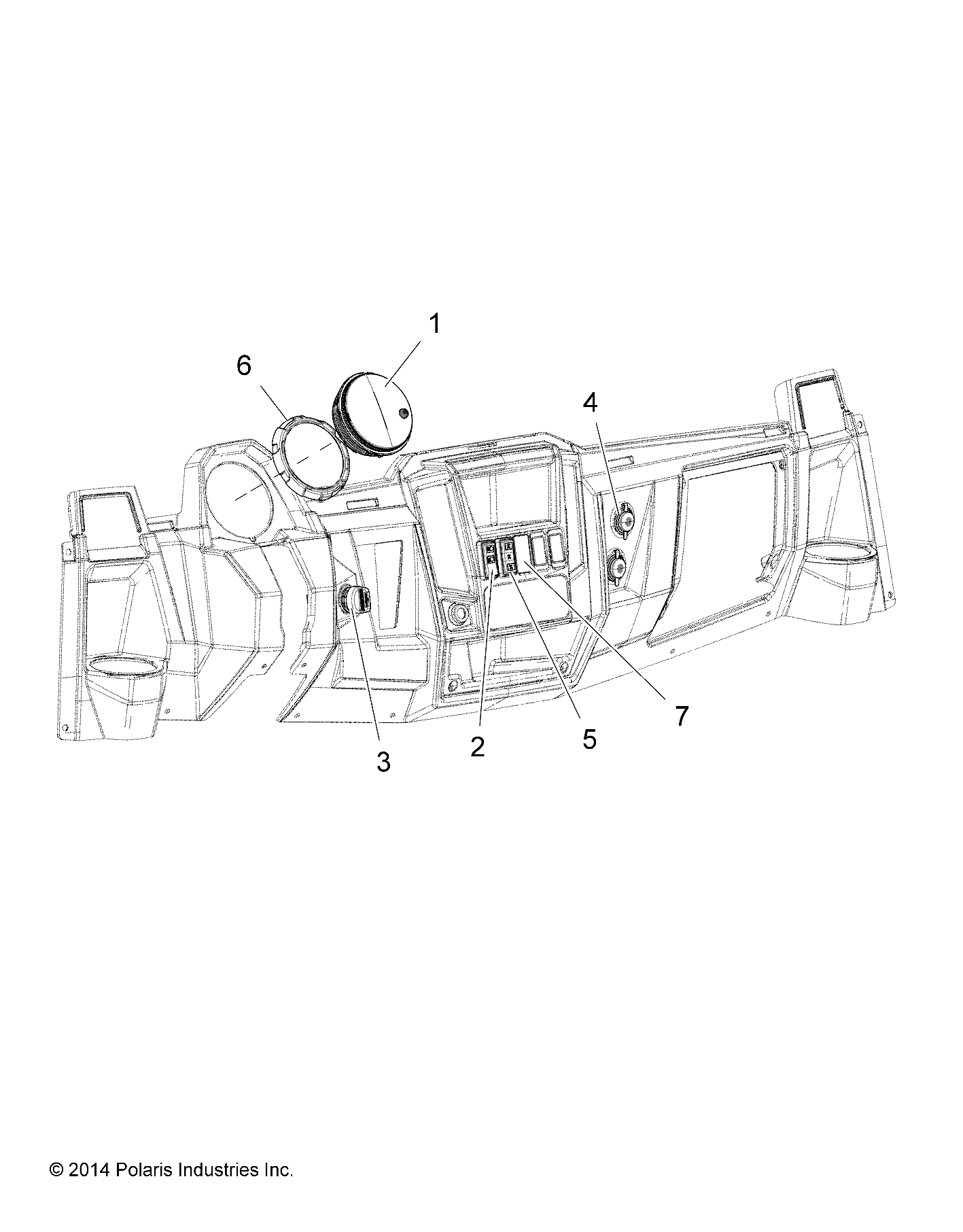 ELECTRICAL, DASH INSTRUMENTS and CONTROLS - R18RVAD1B1 (49RGRDASH151KDSL)