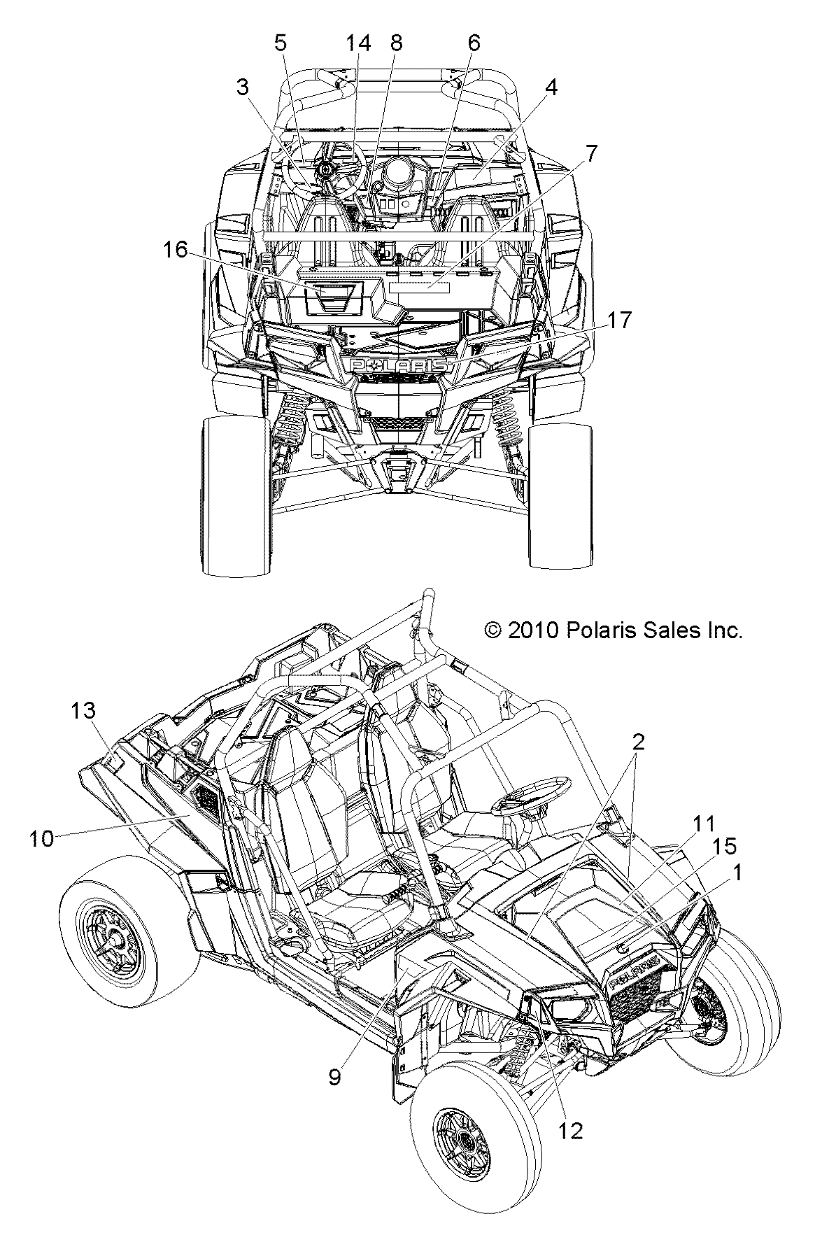 BODY, DECALS - R11JH87AA/AD (49RGRDECAL11RZR875)