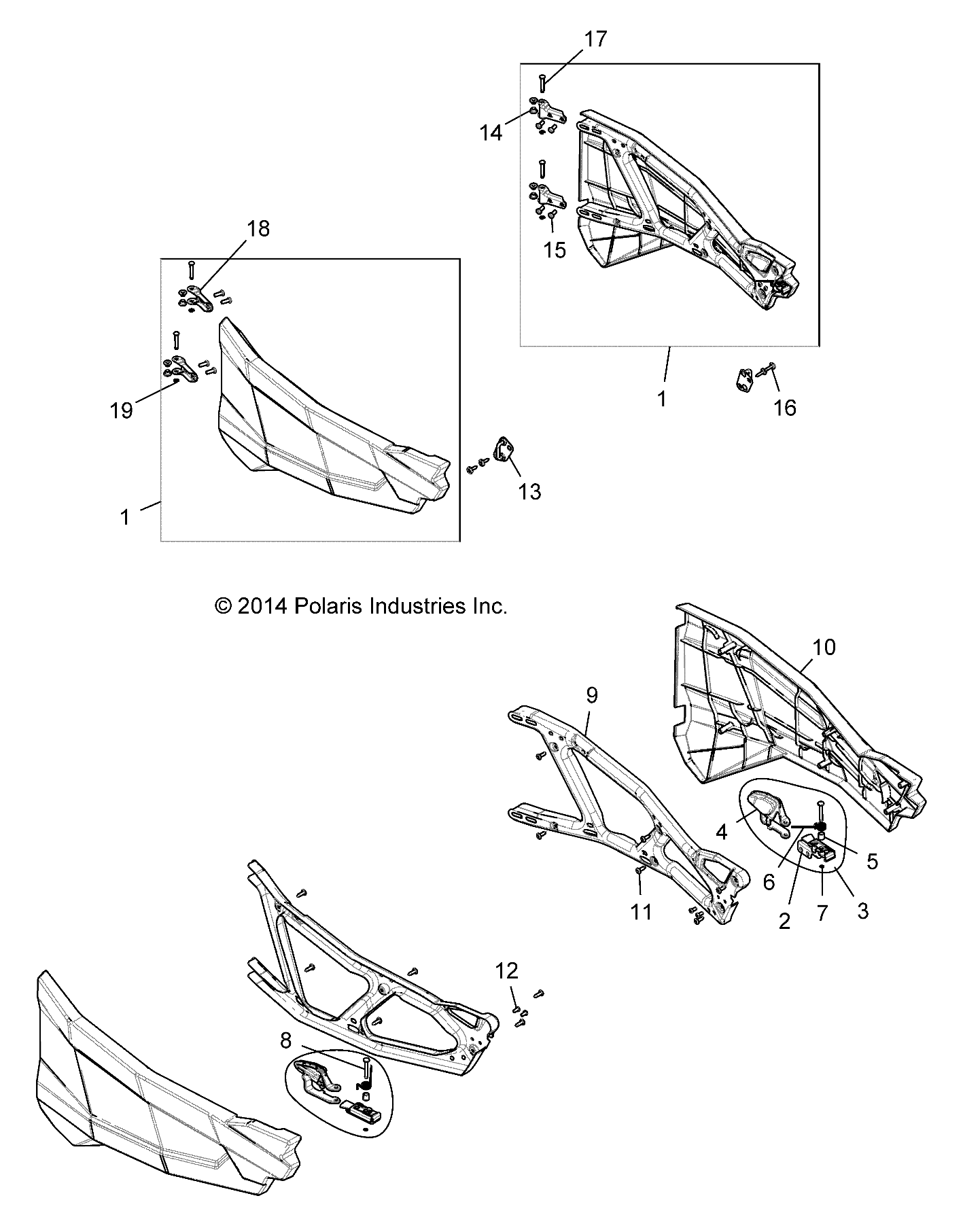 BODY, DOORS, FRONT - Z15VCE87AT/AV (49RGRDOOR15RZR900)