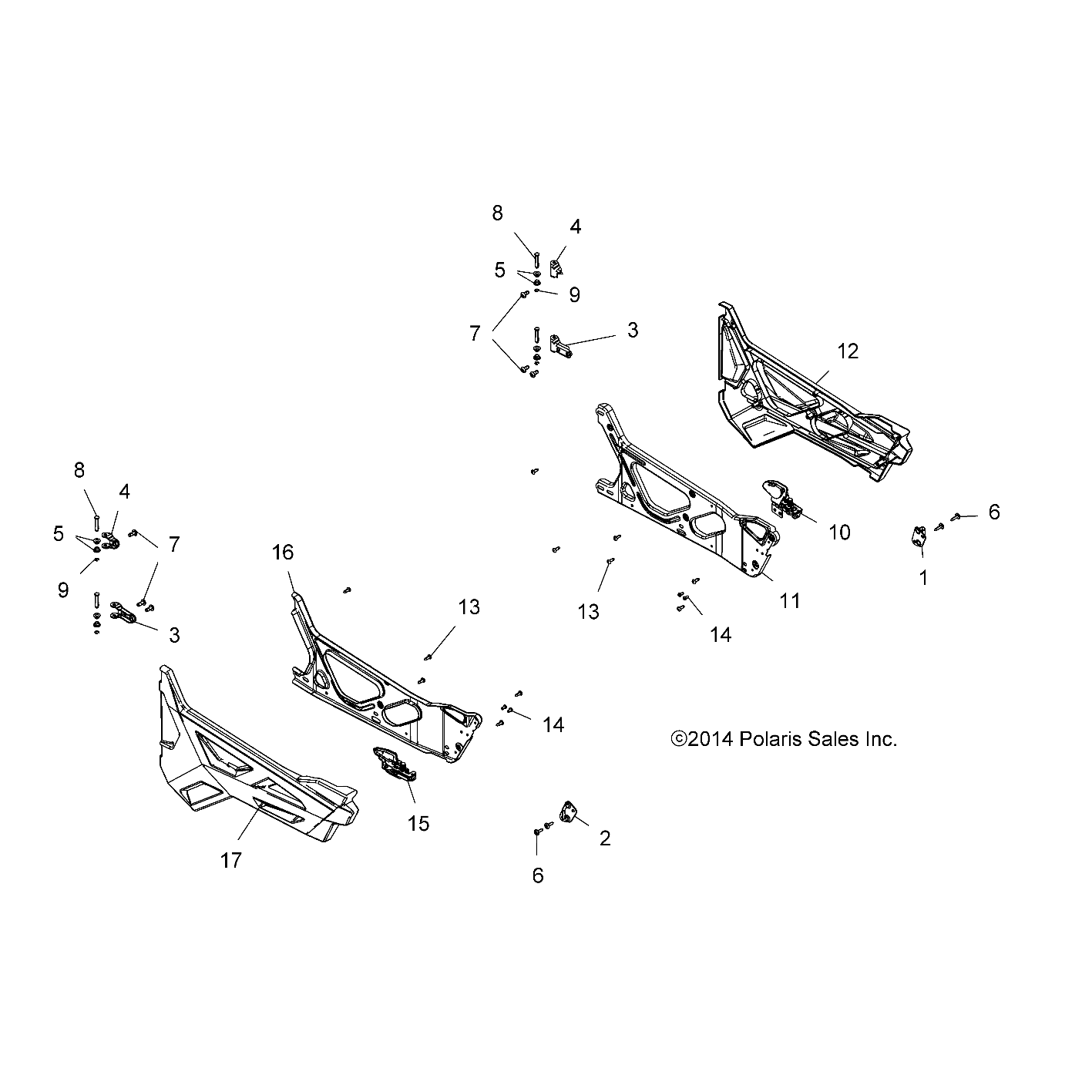 BODY, DOORS - Z15VAA87AJ/AC/E87AK/AS/AI/AN (49RGRDOOR15Z90050)