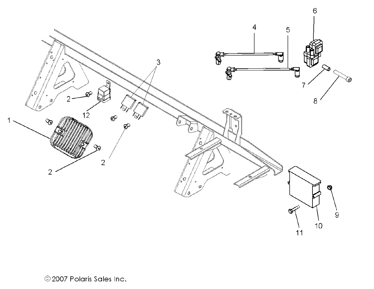 ELECTRICAL, SWITCHES, SENSORS and ECU - R08RH68 ALL OPTIONS (49RGRELECT087004X4)