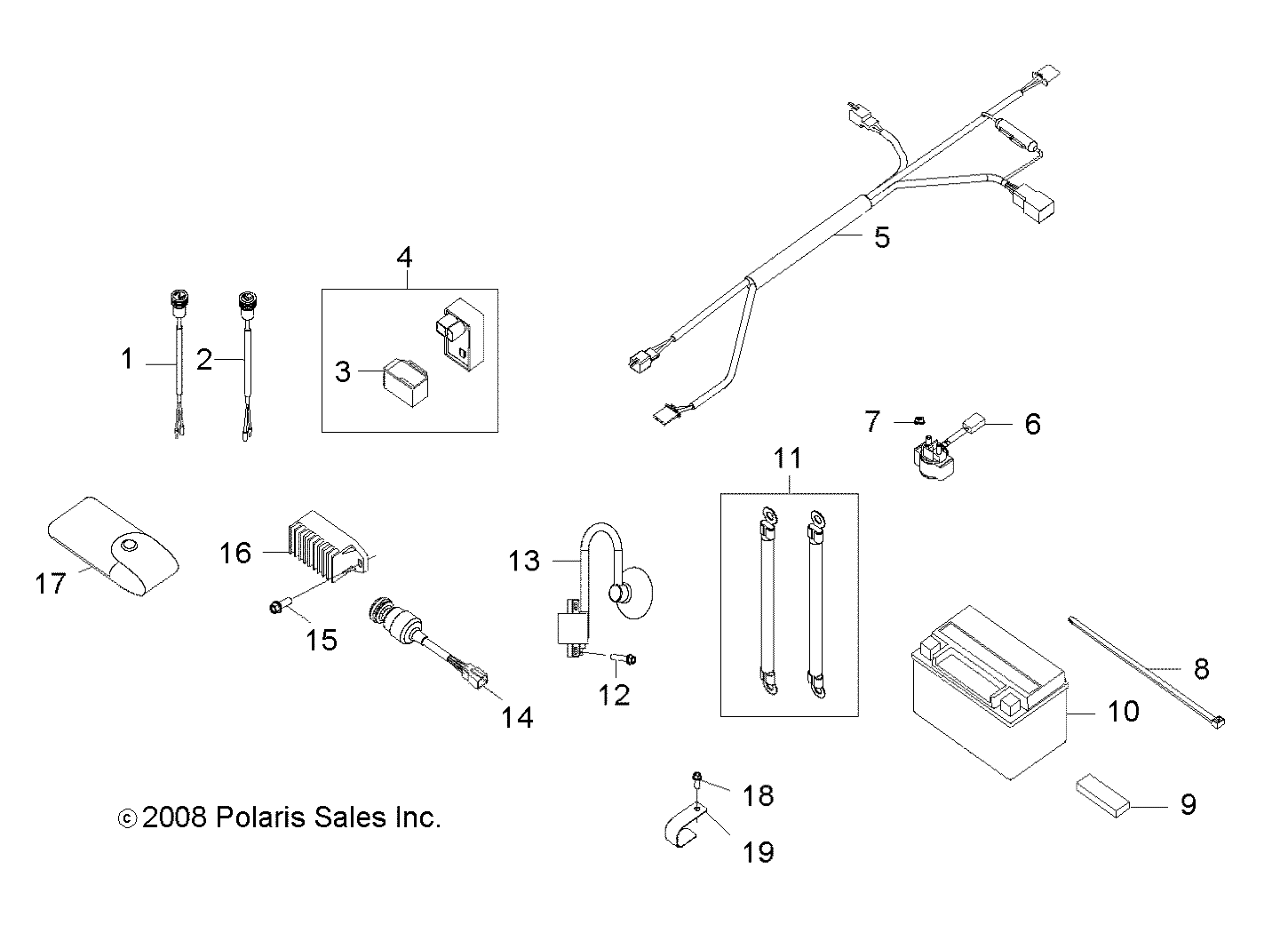 ELECTRICAL PARTS - A09VA17AA/AD (49RGRELECT09RZR170)