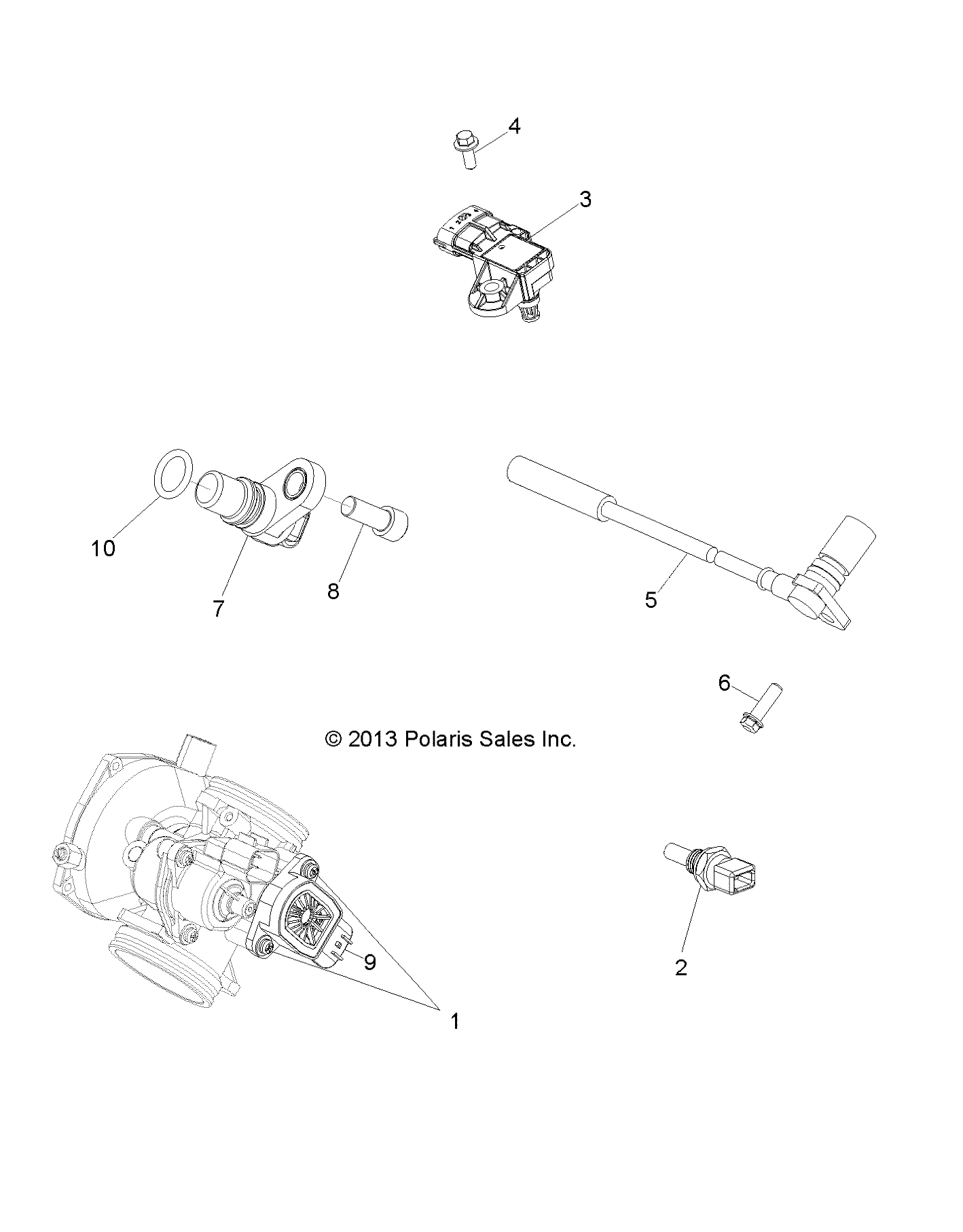 ELECTRICAL, SENSORS - A17DAA57F5 (49RGRELECT14570)