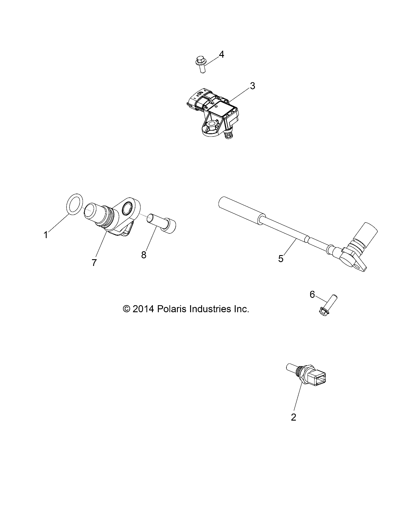 ELECTRICAL, SENSORS - R15RUA57AA/E57AC (49RGRELECT15570F)