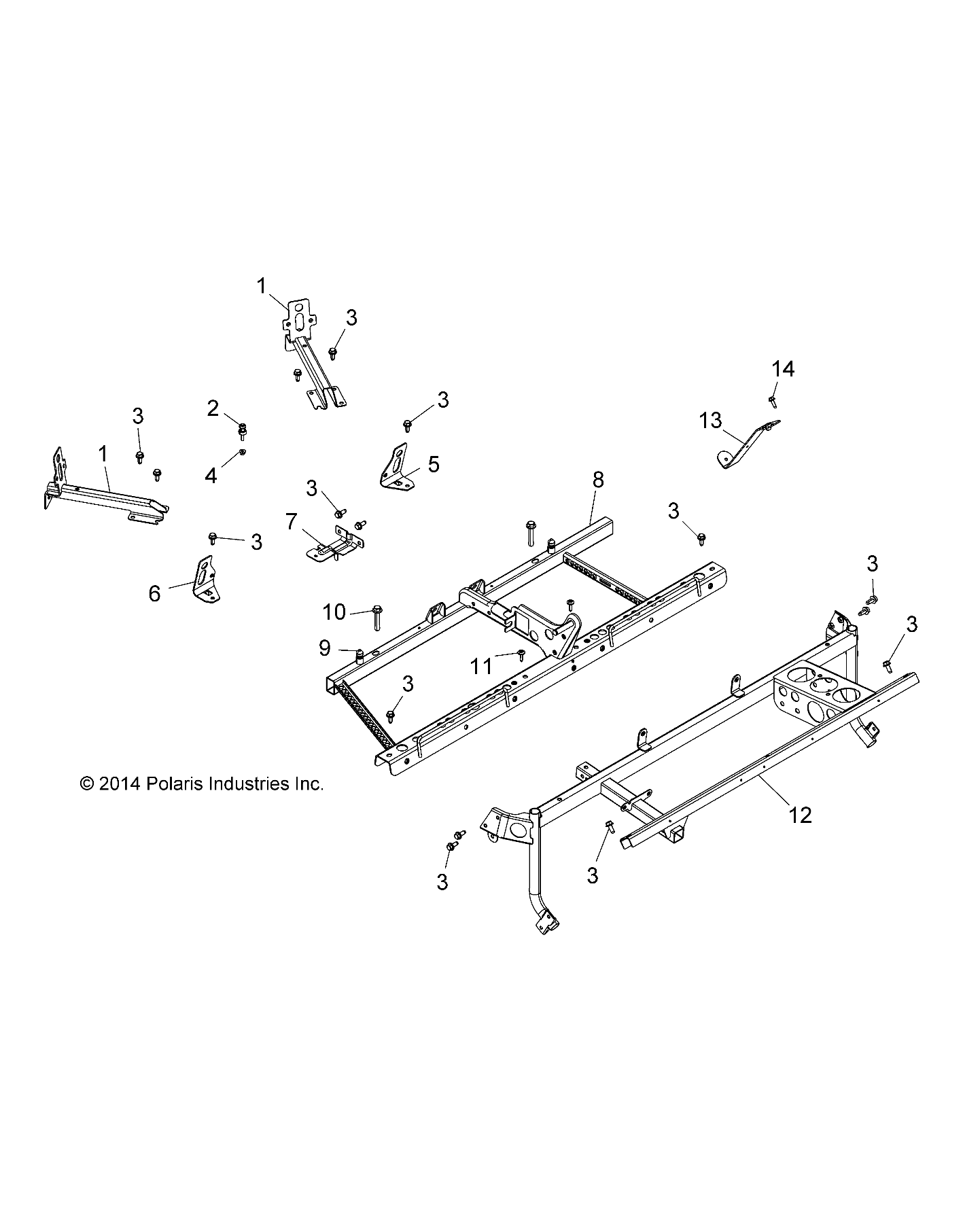 CHASSIS, MAIN FRAME MOUNTS - Z16VBA87A2/AB/L2/E87AB/AR/LB/AE/AS (49RGRFRAME15Z90060)