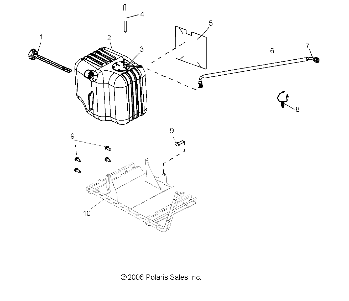 FUEL SYSTEM - R07RH50AF/AR/AT (49RGRFUEL07500EFI)