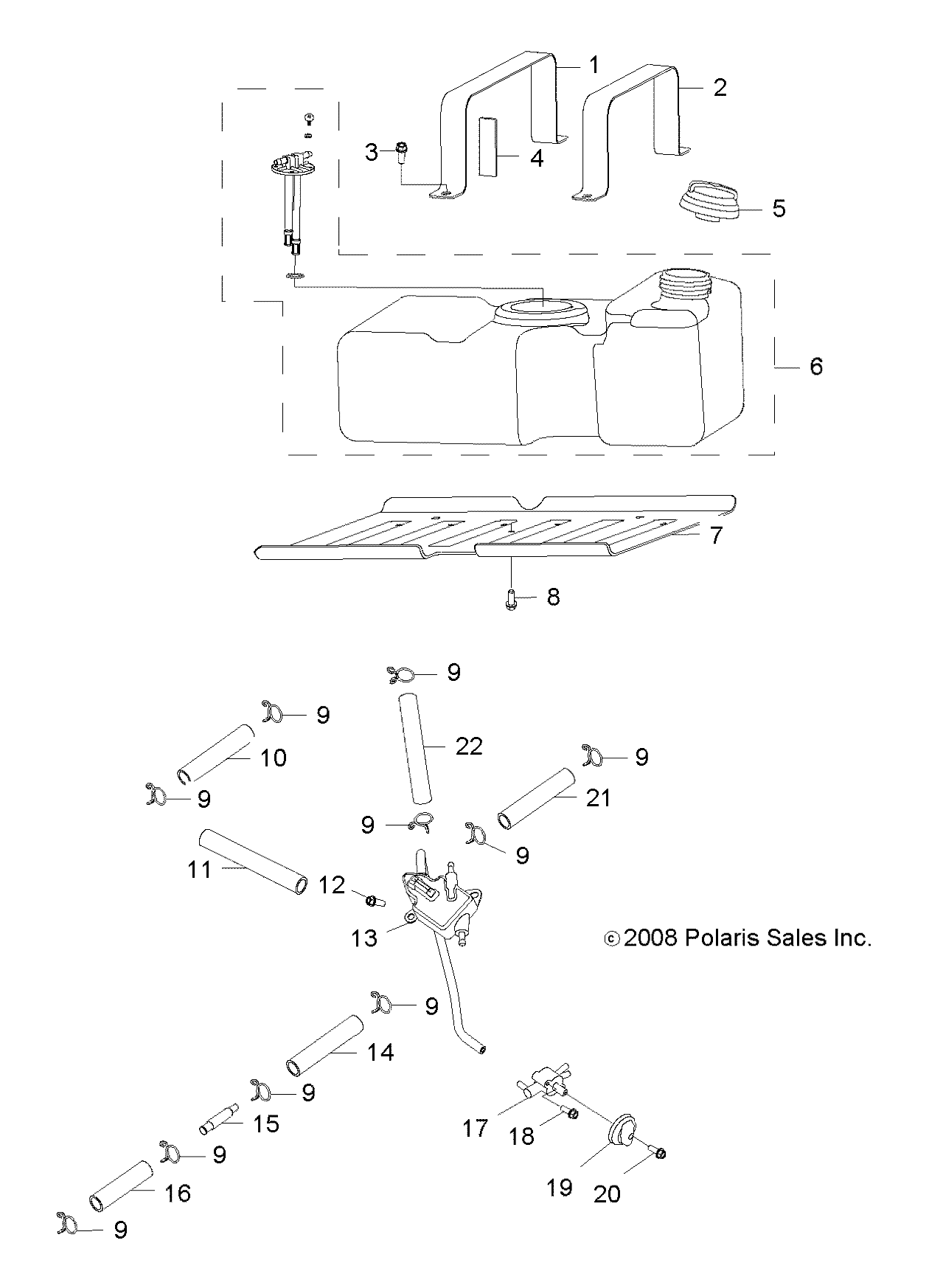 ENGINE, FUEL SYSTEM - R13VA17AA/AB (49RGRFUEL09RZR170)