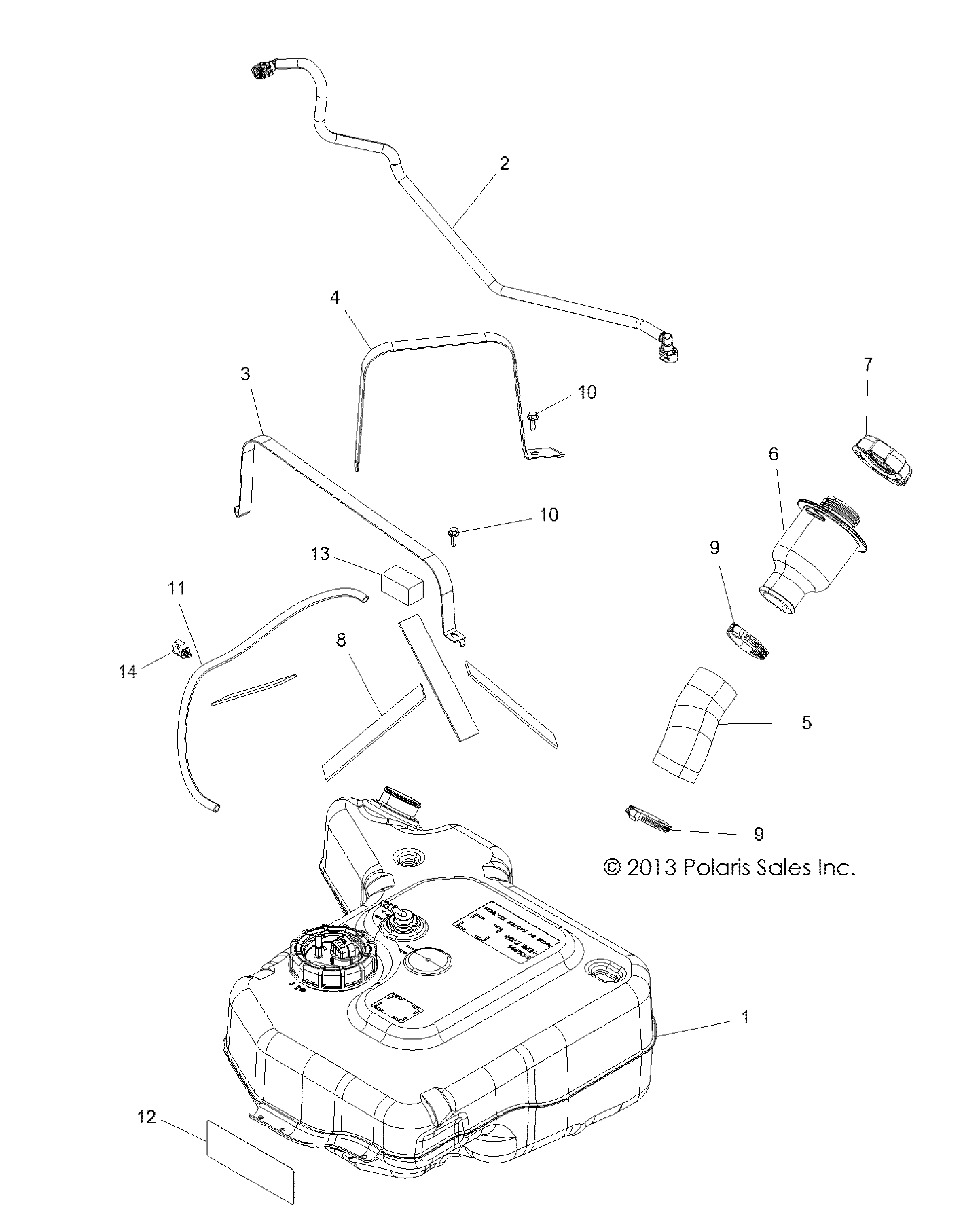 BODY, FUEL TANK - R19RVA87A1/B1/EA9/AH/B9/BH (49RGRFUEL14CREW)