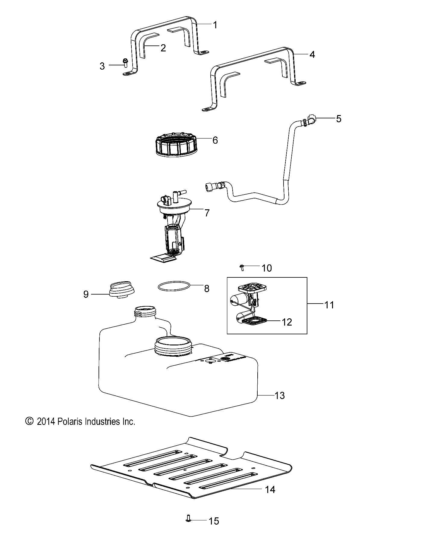 ENGINE, FUEL SYSTEM - Z17YAV17A2/A5 (49RGRFUEL15RZR170)