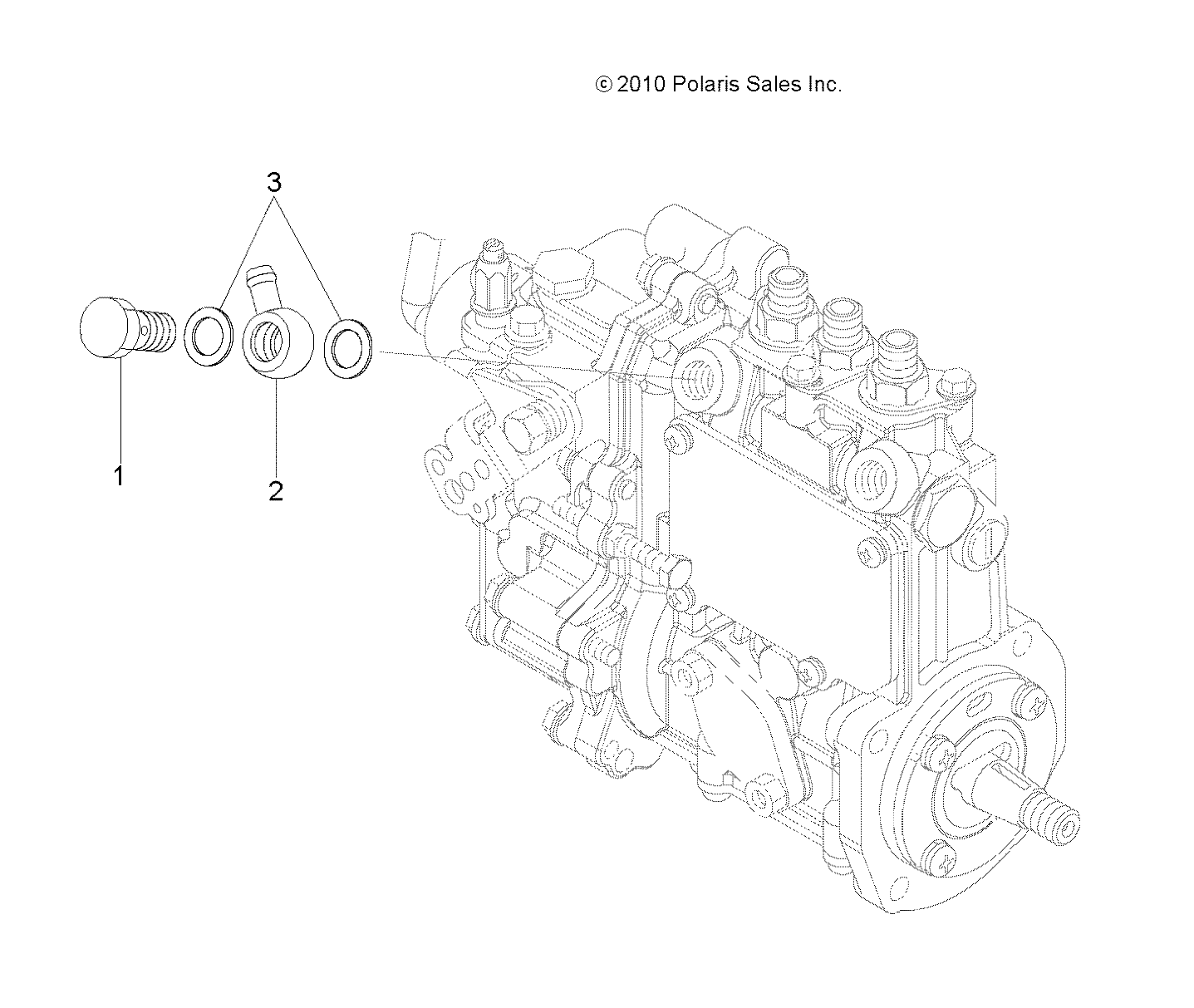 ENGINE, FUEL LINE - R12WH90DG (49RGRFUELLINE11DCREW)