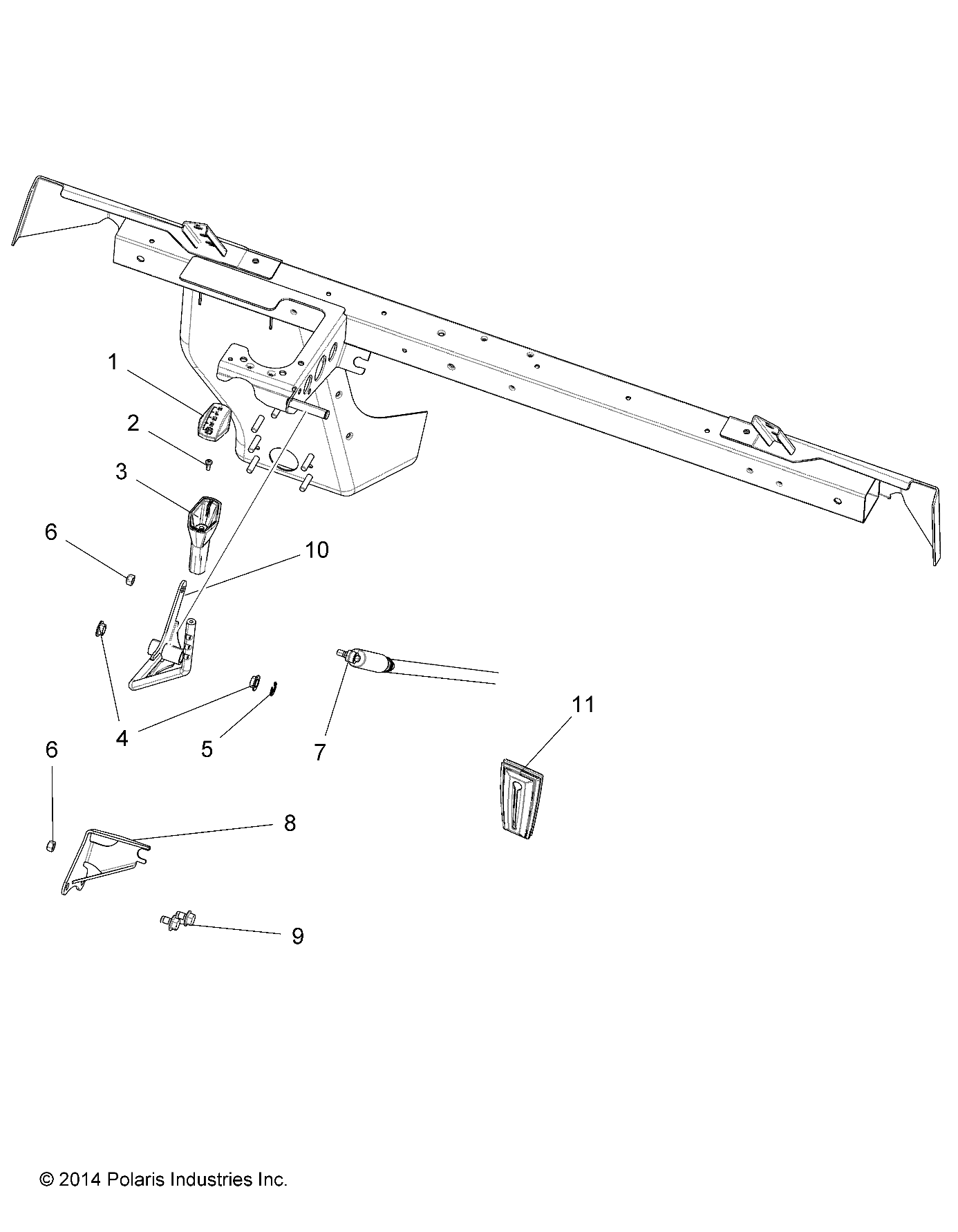 DRIVE TRAIN, GEAR SELECTOR - R15RTAD1AA/EA/ED1EA (49RGRGEARSELECT151KDSL)