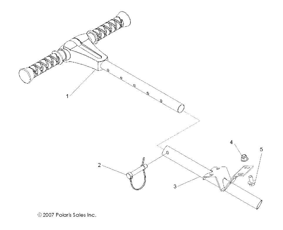 BODY, GRAB BAR, PASSENGER - R09VH76FX (49RGRGRABBAR08VISTA)