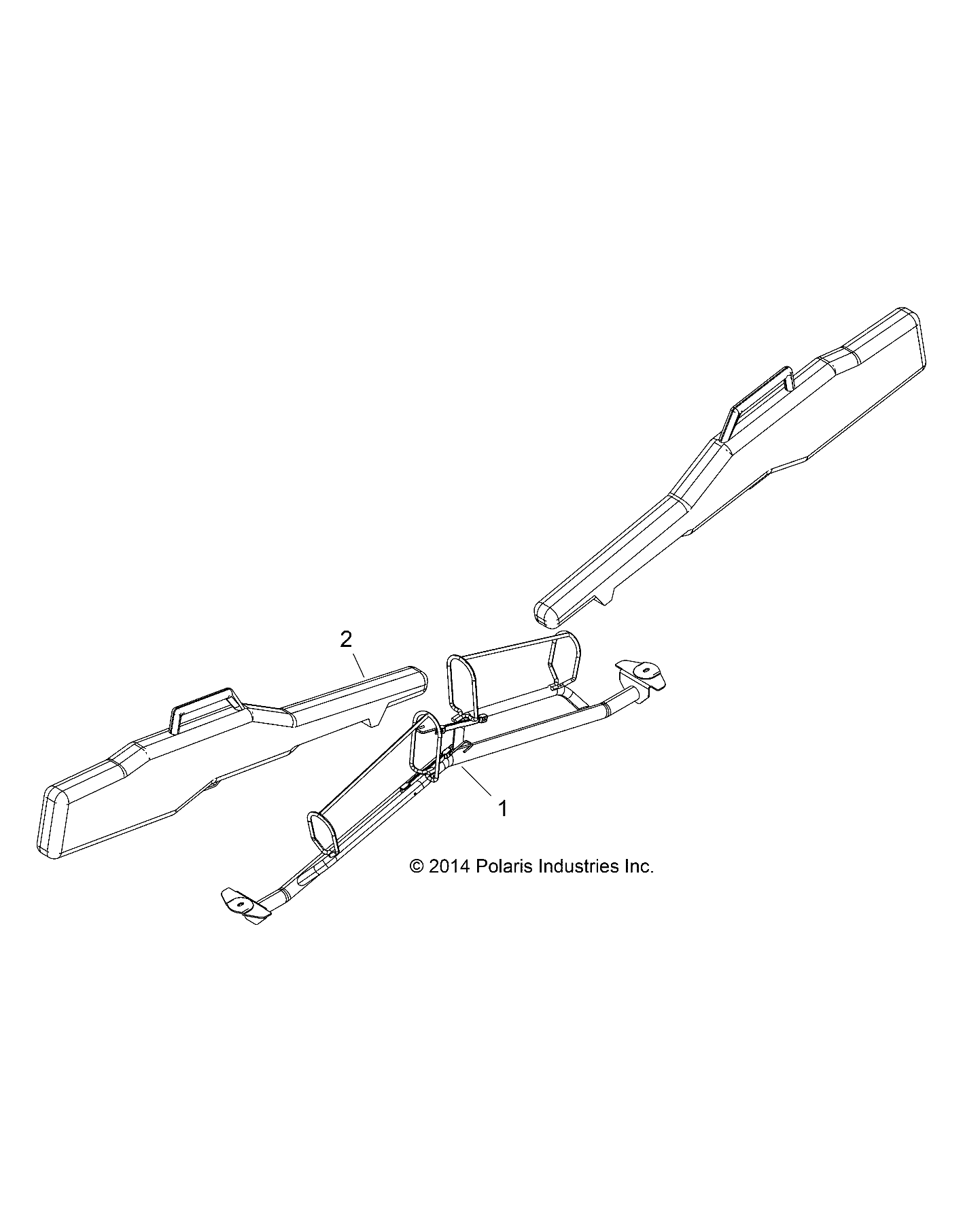 ACCESSORIES, GUN BOOT and SCABBARD MOUNT - R16RME57A9 (49RGRGUNBOOT15900XP)