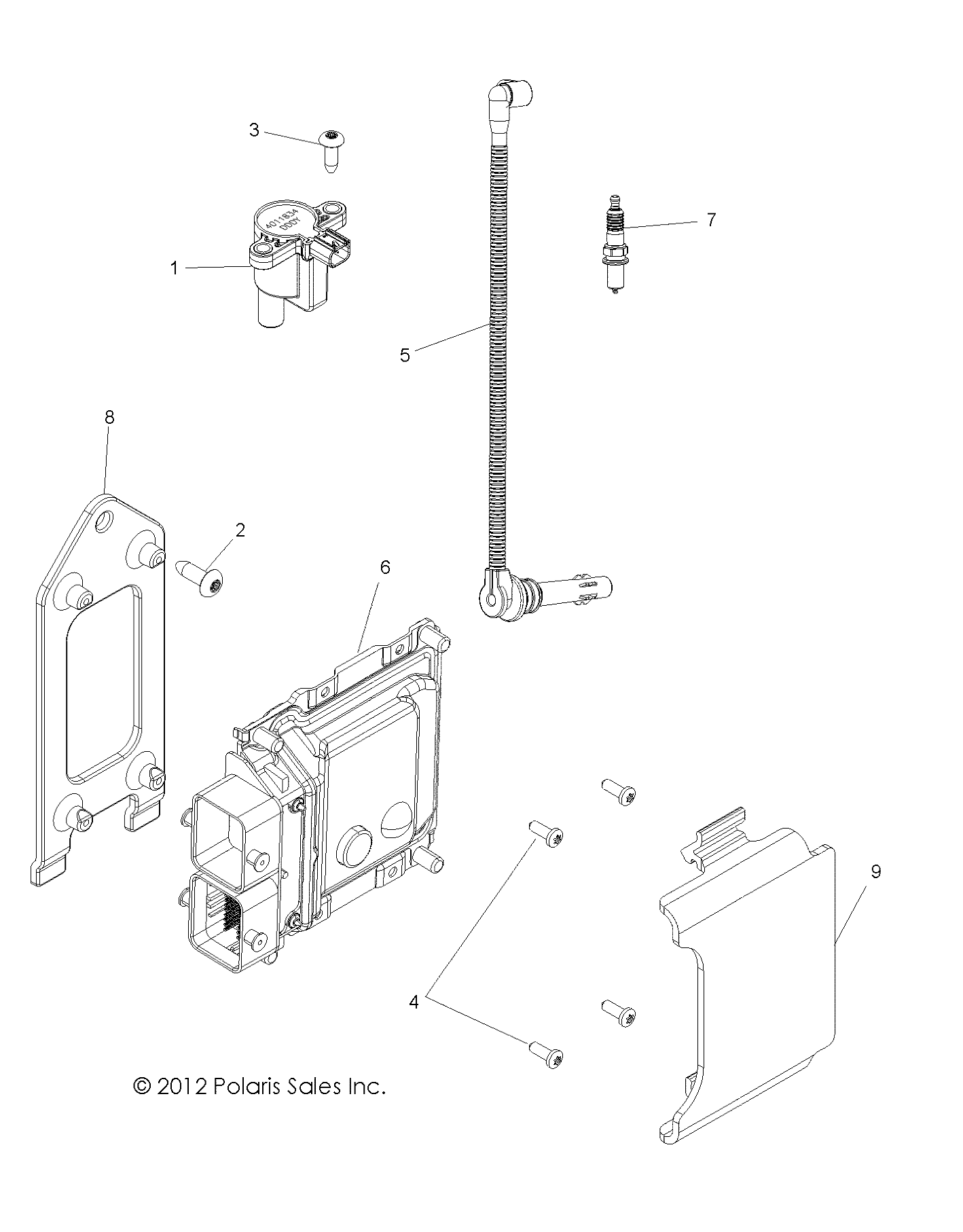 ELECTRICAL, IGNITION - A16DAH57A1 (49RGRIGNITION13RZR570)