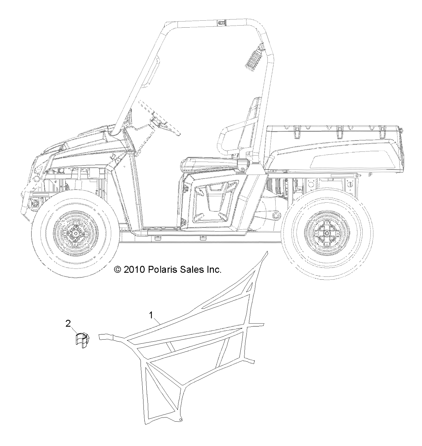 BODY, SIDE NETS - R11RH50AG/AH/AR (49RGRNETS11500EFI)