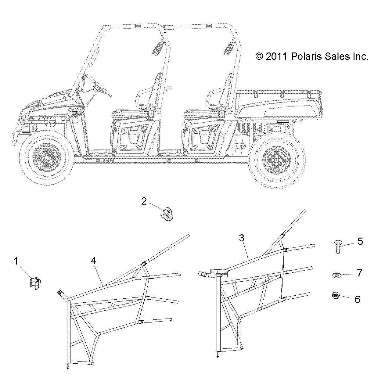 BODY, SIDE NETS - R13WH50AG/AH/AR/AX (49RGRNETS12500CREW)