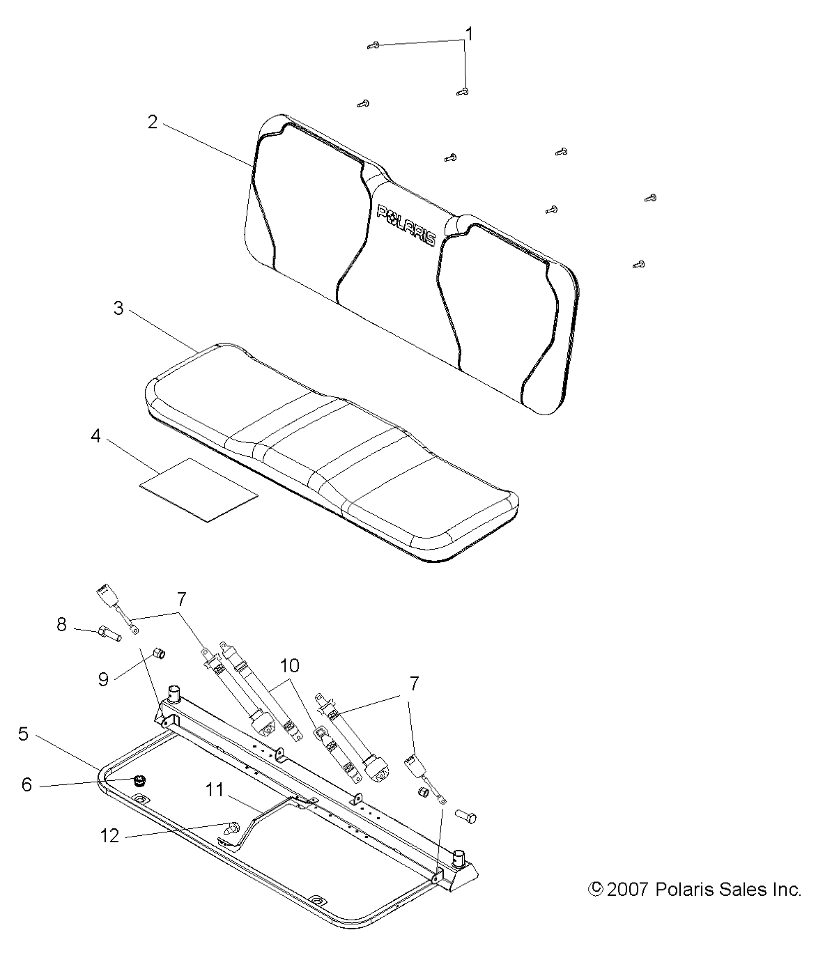 BODY, SEAT and BASE - R08RF68AD/AF/AZ (49RGRSEAT086X6)