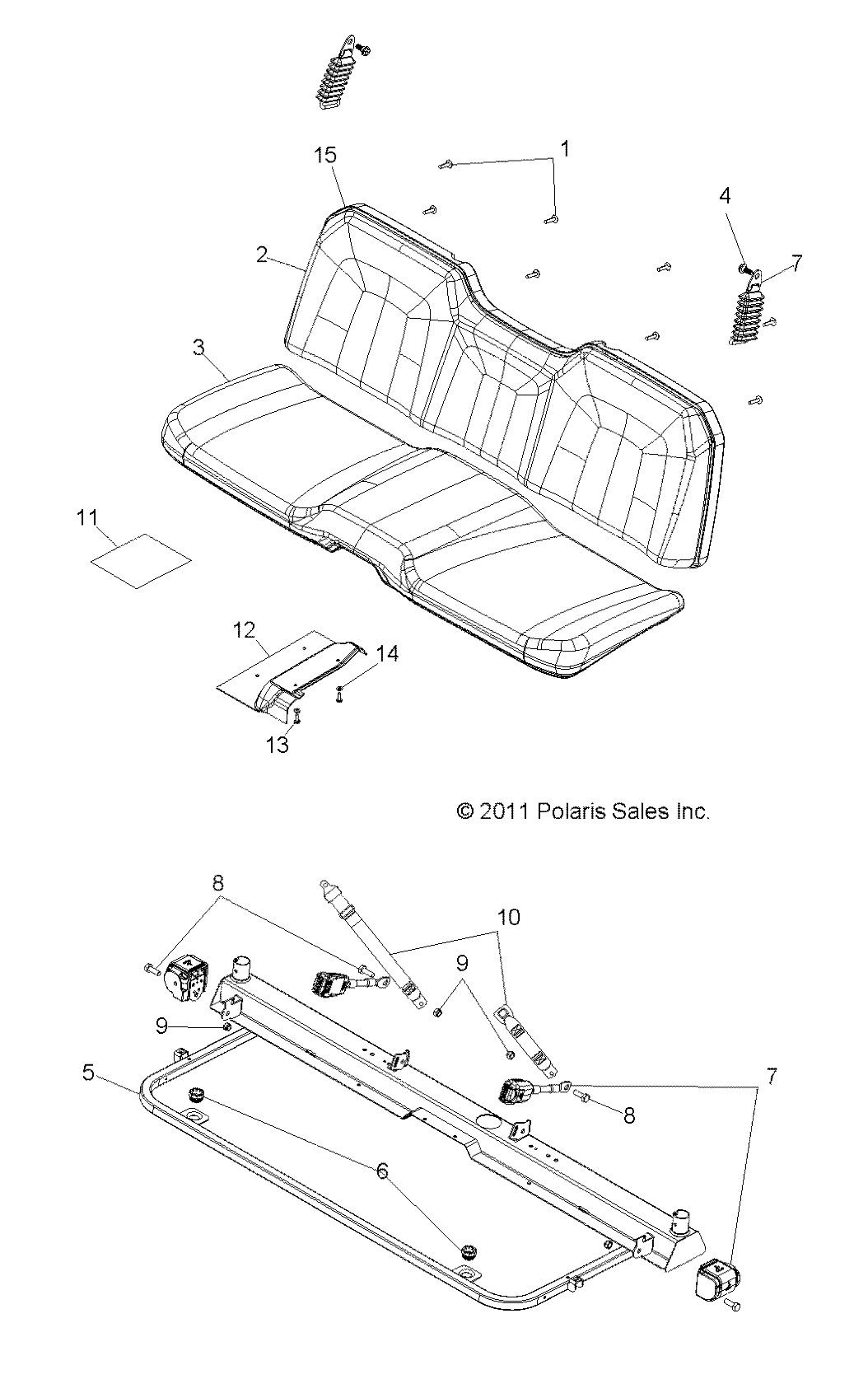 BODY, SEAT and BASE - R12TH90DG (49RGRSEAT12900D)