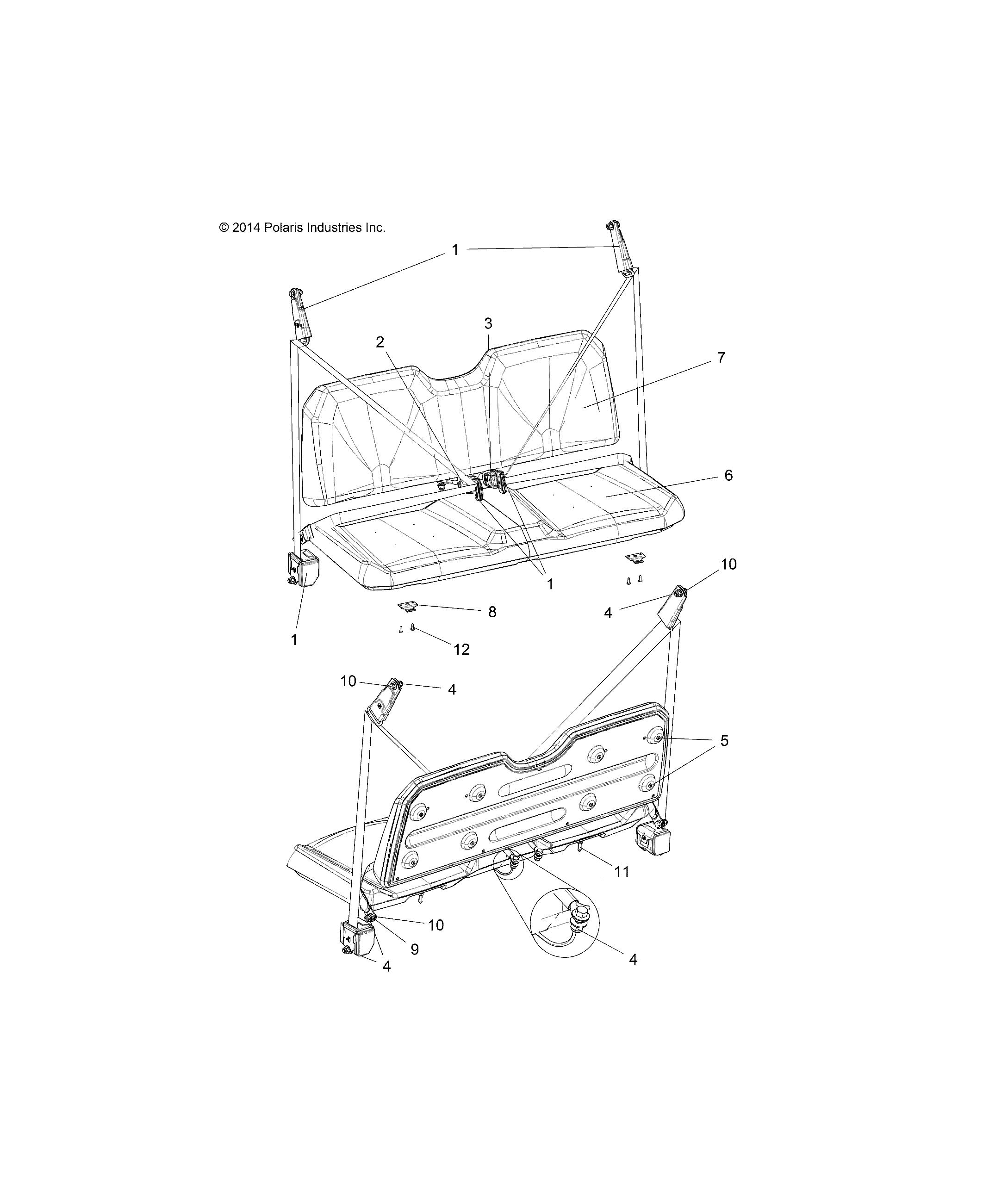 BODY, SEAT BELTS - R15RMA32AA/AJ (49RGRSEAT15325)