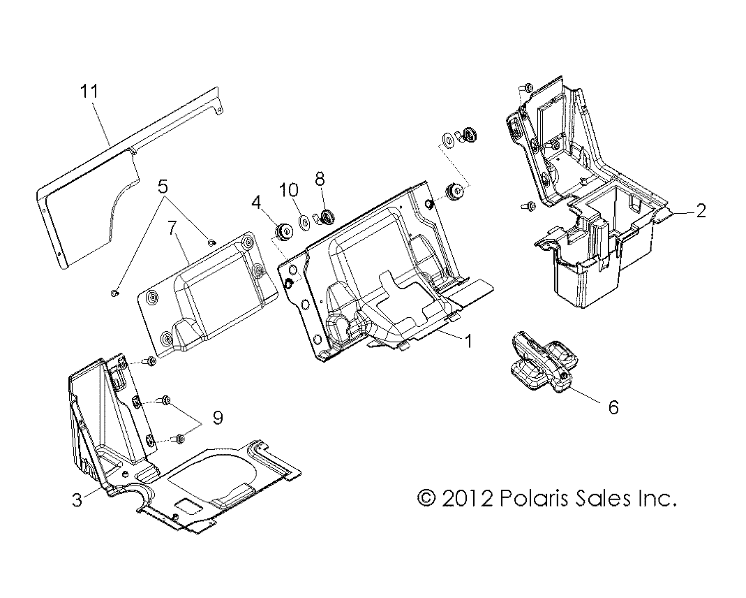 BODY, SEAT DIVIDER - Z14JT9EFX (49RGRSEATDVD13RZRXP900I)