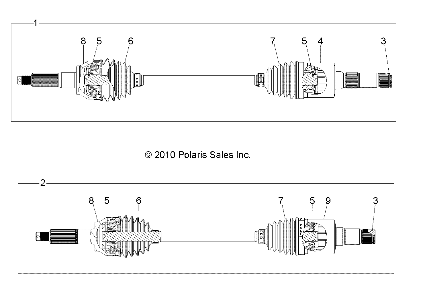 DRIVE TRAIN, REAR DRIVE SHAFT - R11TH90DG (49RGRSHAFTDRVRR11DCREW)