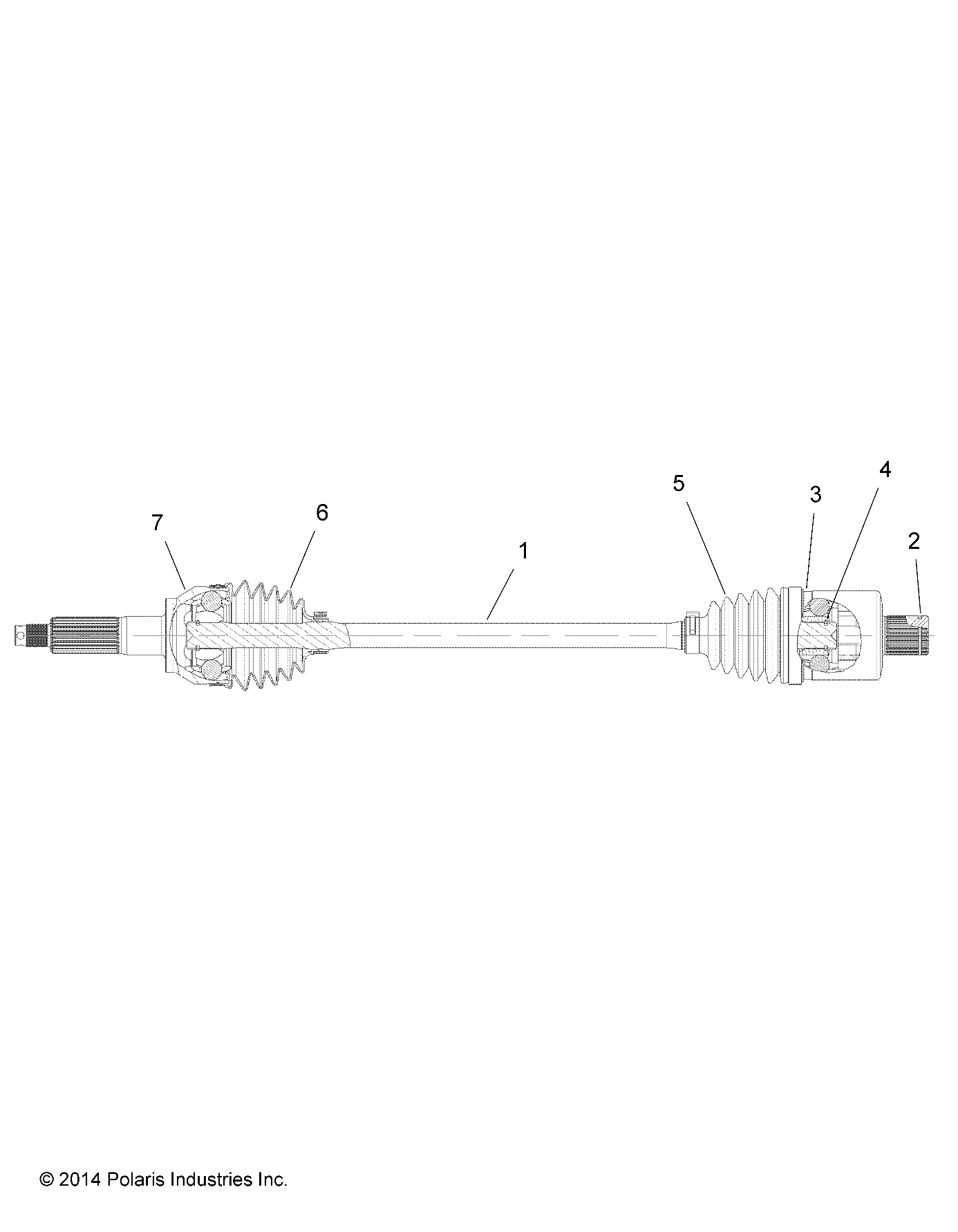 DRIVE TRAIN, REAR DRIVE SHAFT - R16RTAD1A1/E1 (49RGRSHAFTDRVRR151KDSL)