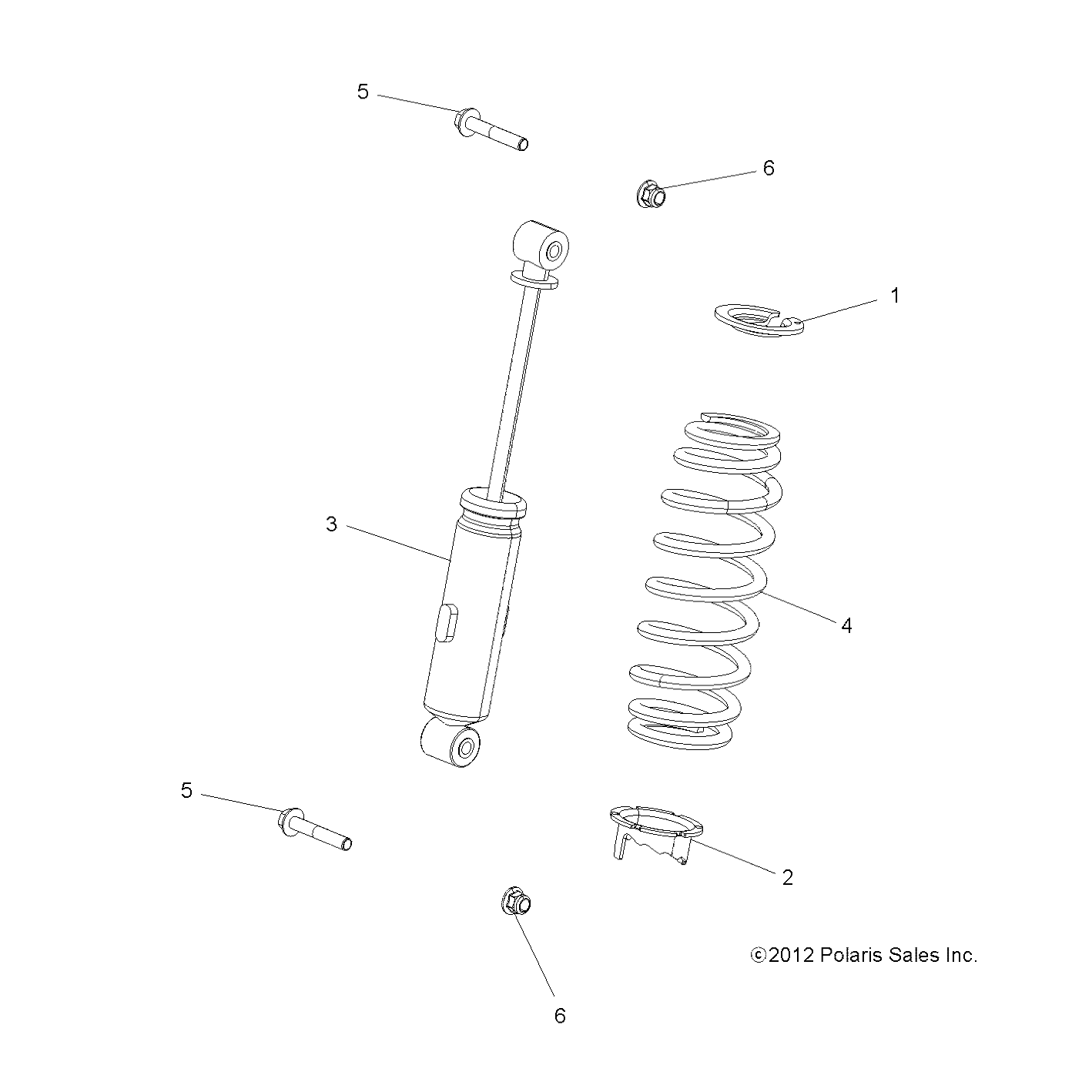 SUSPENSION, FRONT SHOCK - R22TAA99A1/A7 (49RGRSHOCKFRT7043755)