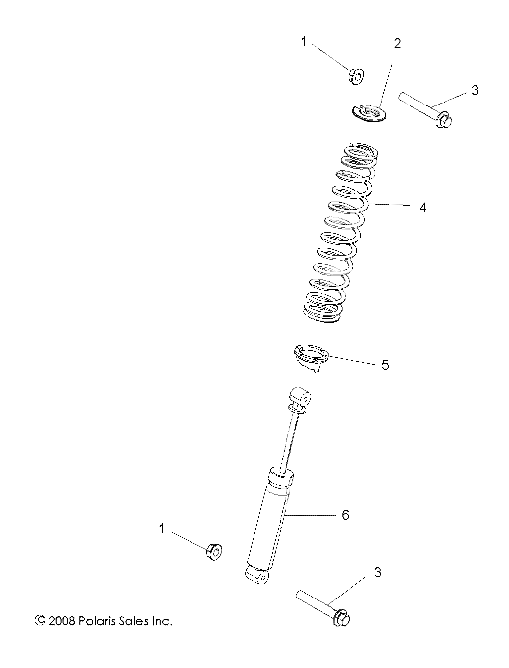 SUSPENSION, FRONT SHOCK - R09HH68/HY68 ALL OPTIONS (49RGRSHOCKMTG097004X4)