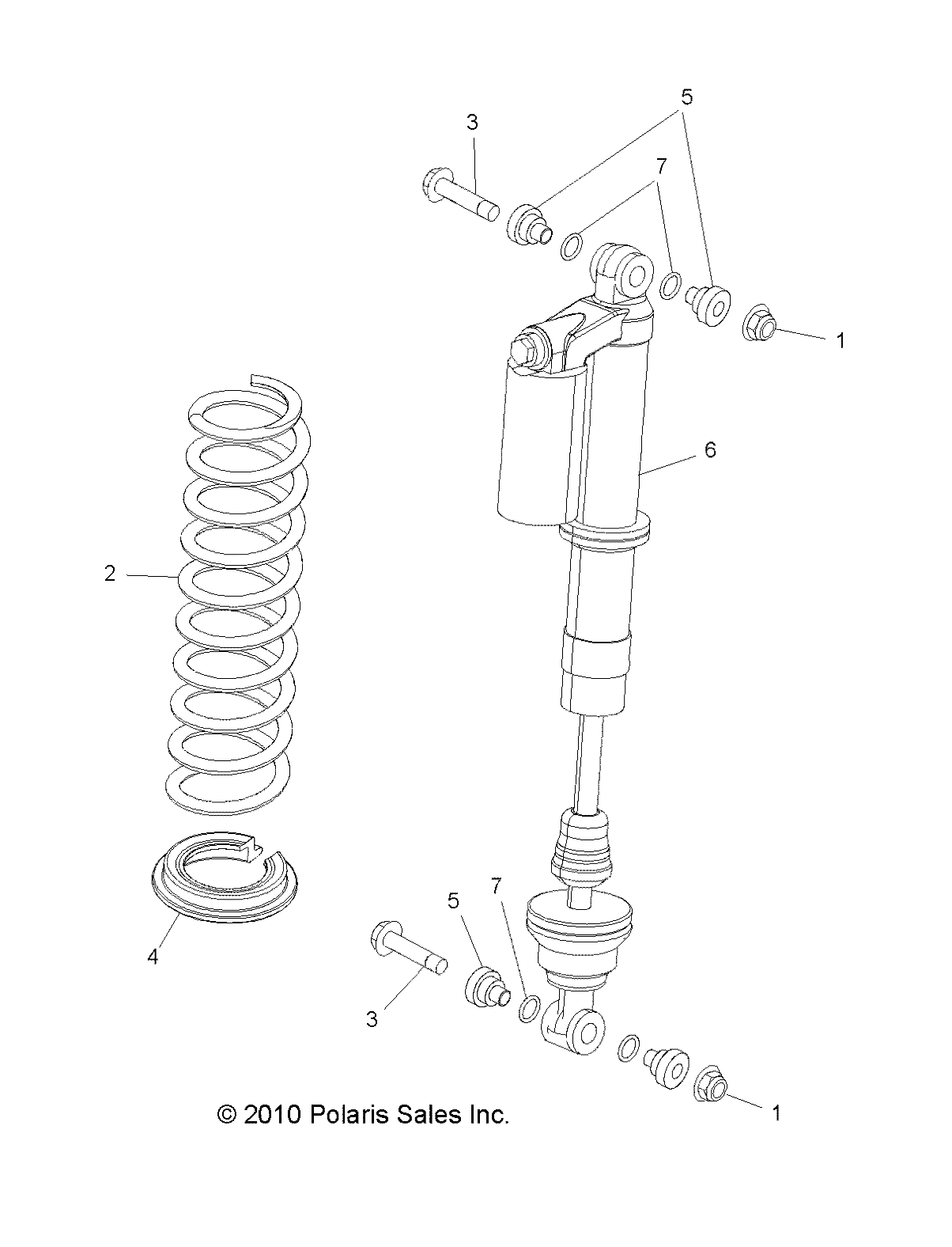 SUSPENSION, FRONT SHOCK MOUNTING - R12XE76AD/7EAB/EAO (49RGRSHOCKMTG11RZR4)