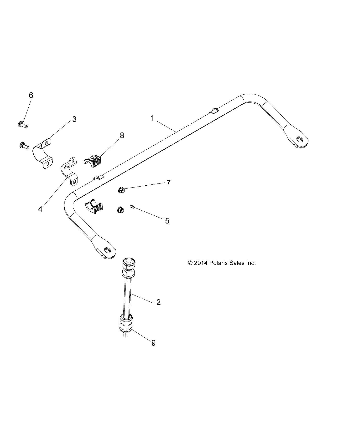 SUSPENSION, STABILIZER BAR - R15RMA32FA (49RGRSTABILIZERFRT15325)