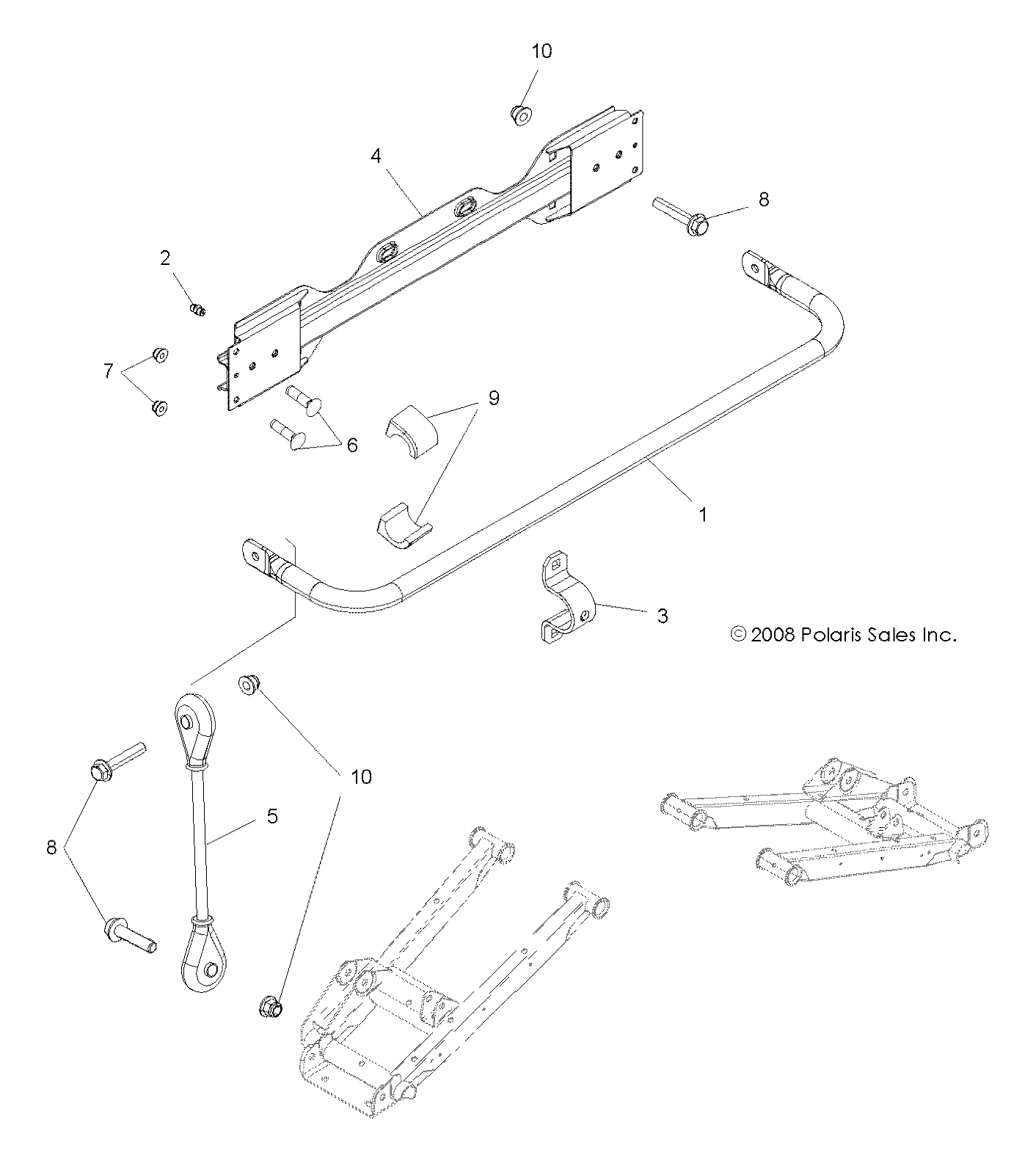 SUSPENSION, STABILIZER BAR, REAR - Z14XE7EAL/X (49RGRSTABILIZERRR09RZRS)