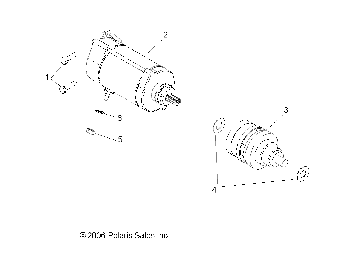 ENGINE, STARTING MOTOR - R09RF68AF/AR/AZ (49RGRSTARTINGMTR077006X6)