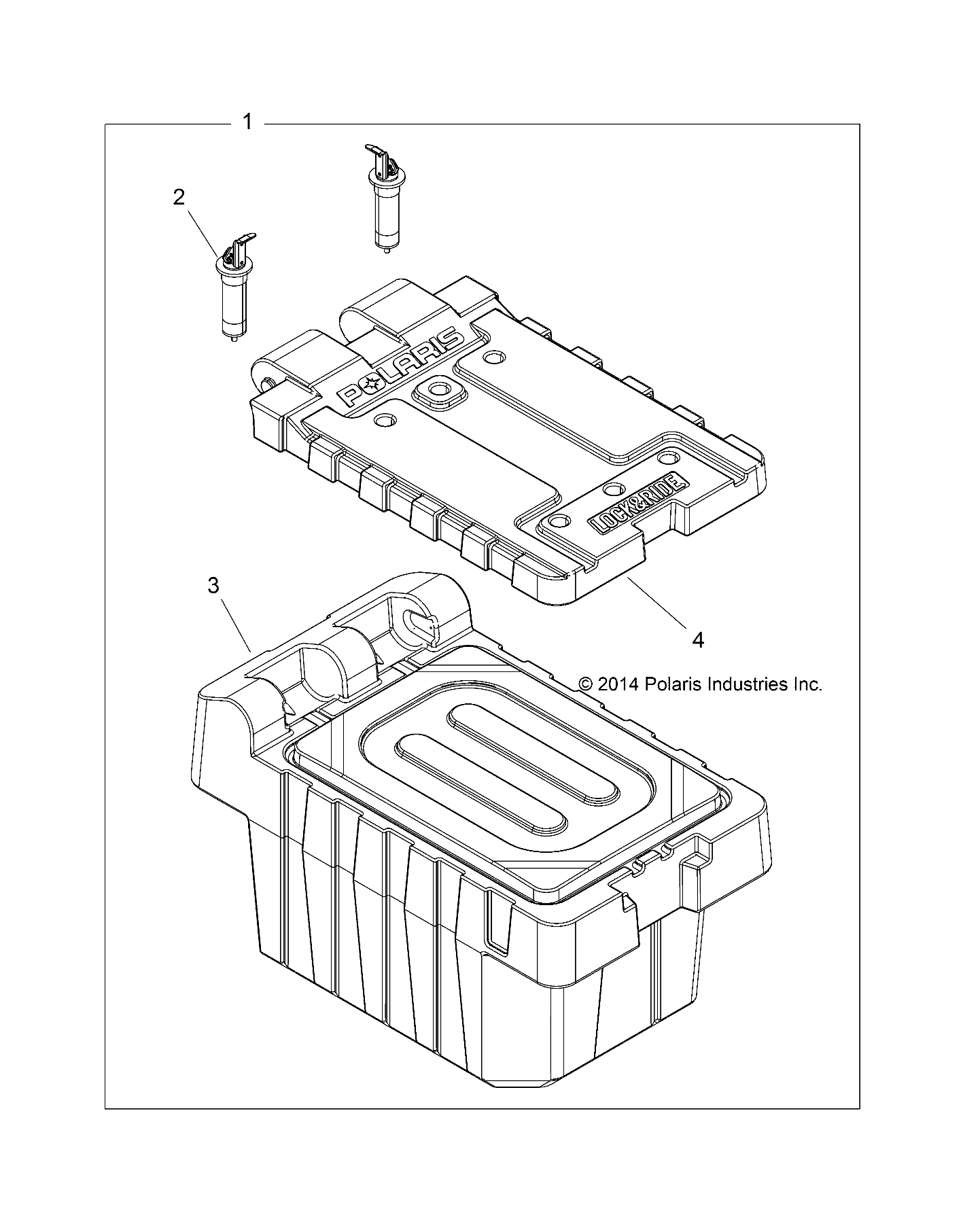 BODY, CARGO STORAGE BOX - R16RTU87A9/U87AB (49RGRSTORAGE15900XP)