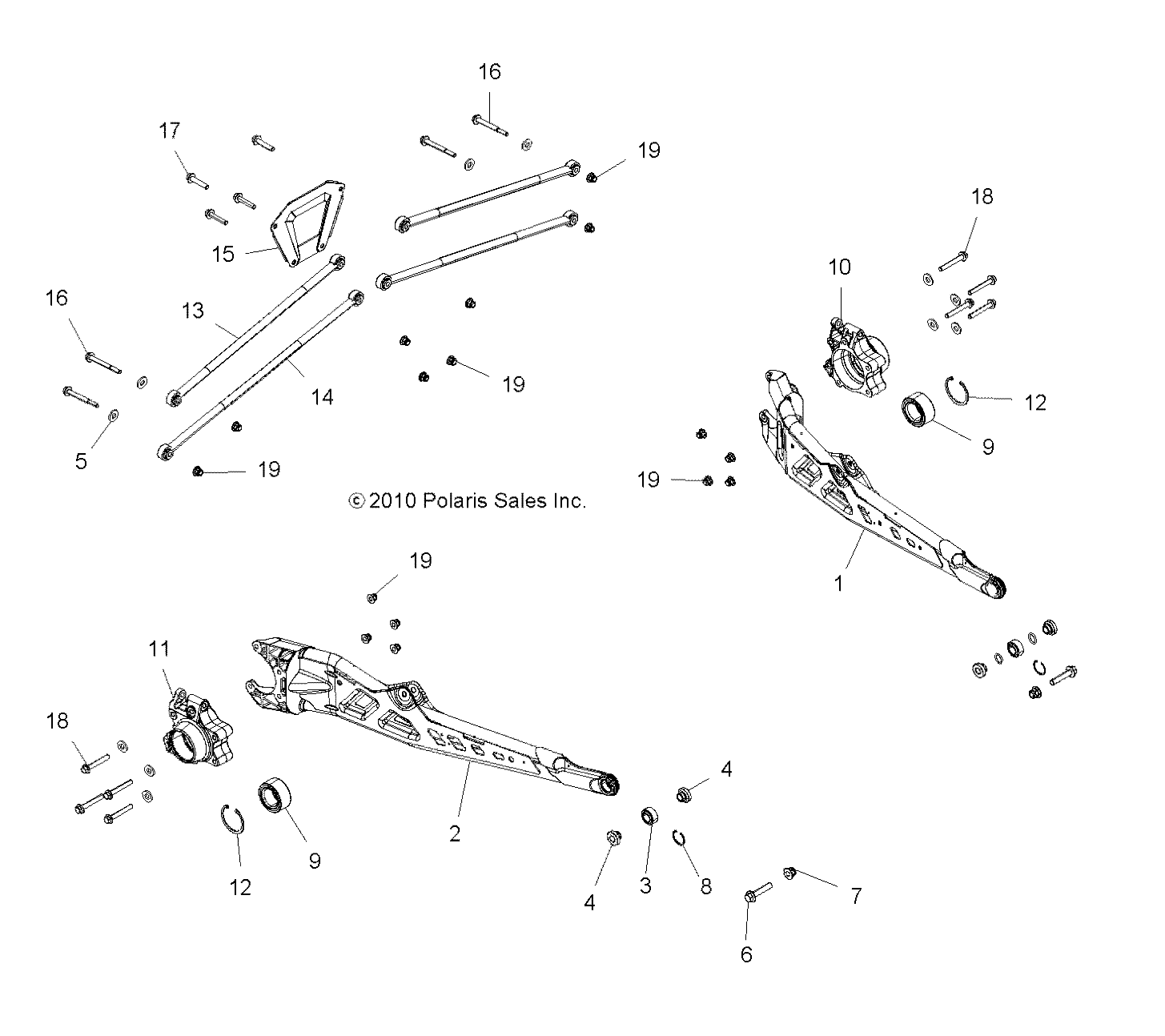 SUSPENSION, REAR - R11JH87AA/AD (49RGRSUSPRR11RZR875)