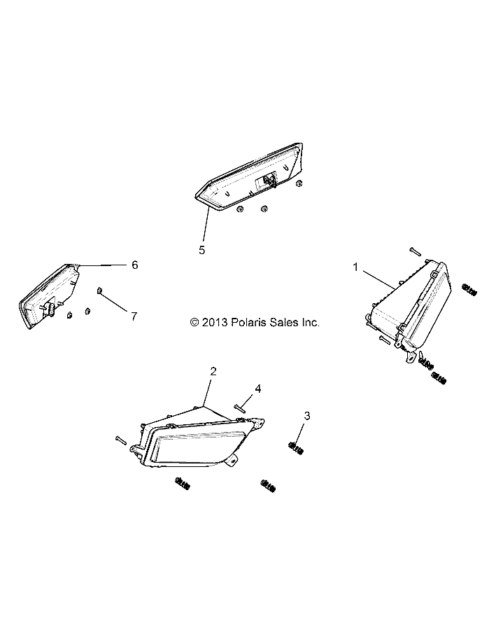 ELECTRICAL, HEADLIGHTS AND TAILLIGHTS - Z16VFE99AF/AS/AM/M99AM (49RGRTAILLAMPS14RZR1000)