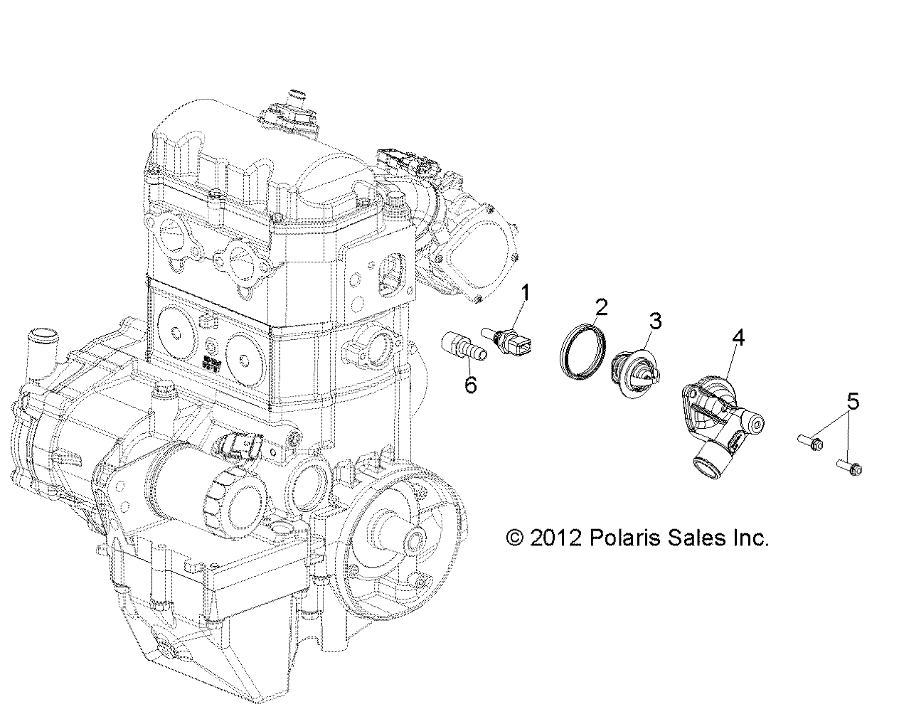 ENGINE, THERMOSTAT - Z14VE76AD/7EAL/7EAW/EAJ/EAU (49RGRTHERMO13RZR)