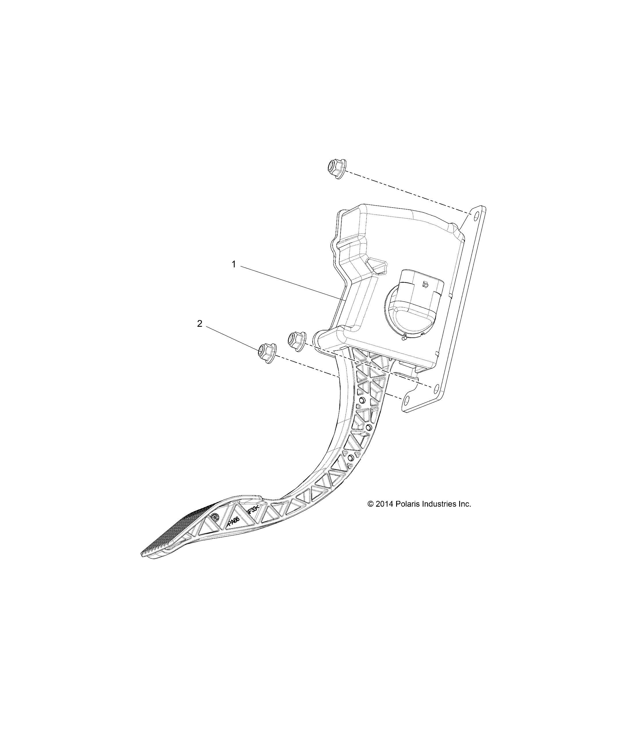 ELECTRICAL, THROTTLE PEDAL - R22MAAE4B8/B9 (49LEVTHROTTLE15EV)